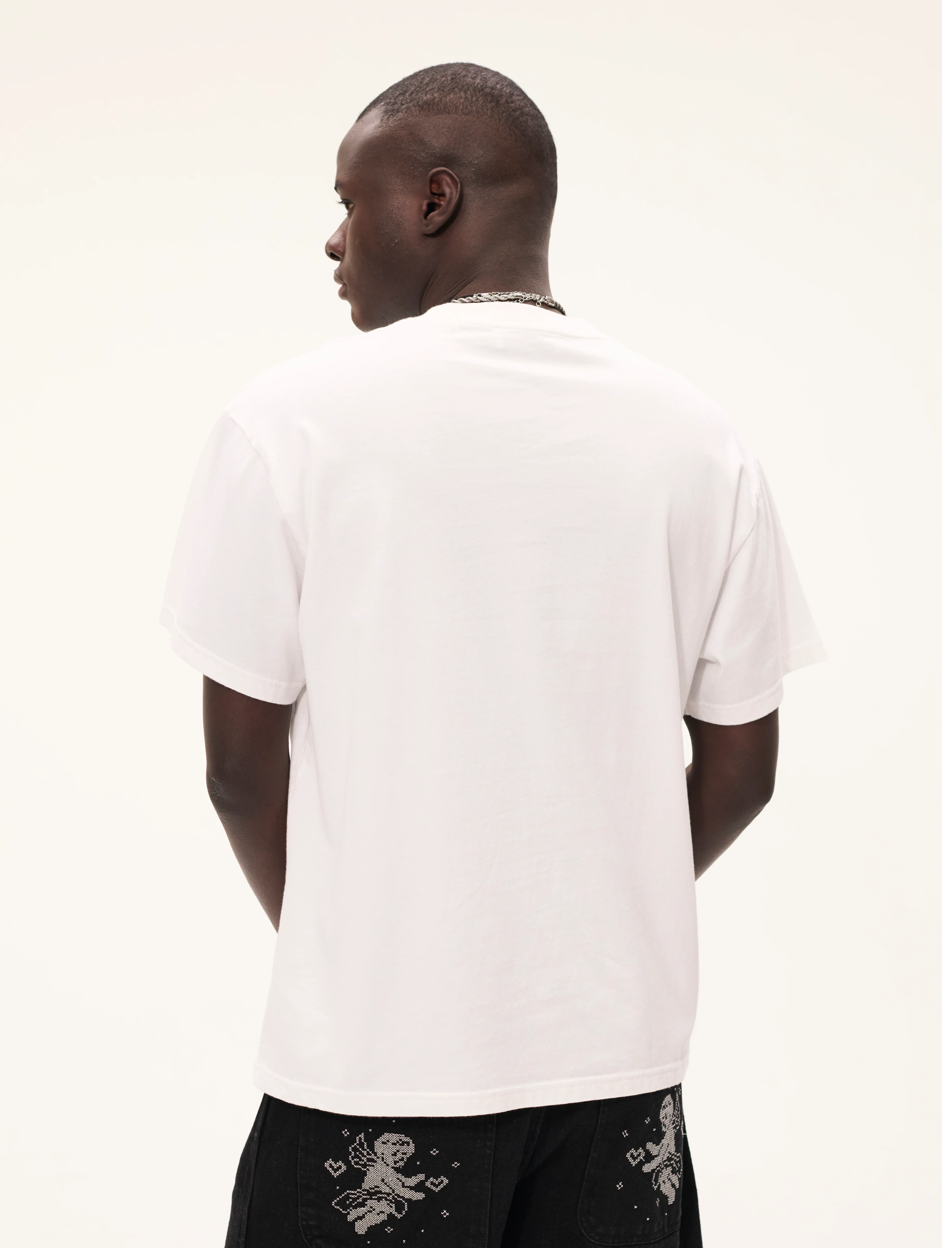 Carne Bollente Sword, Paper, Scissors Tee - White - Image 3