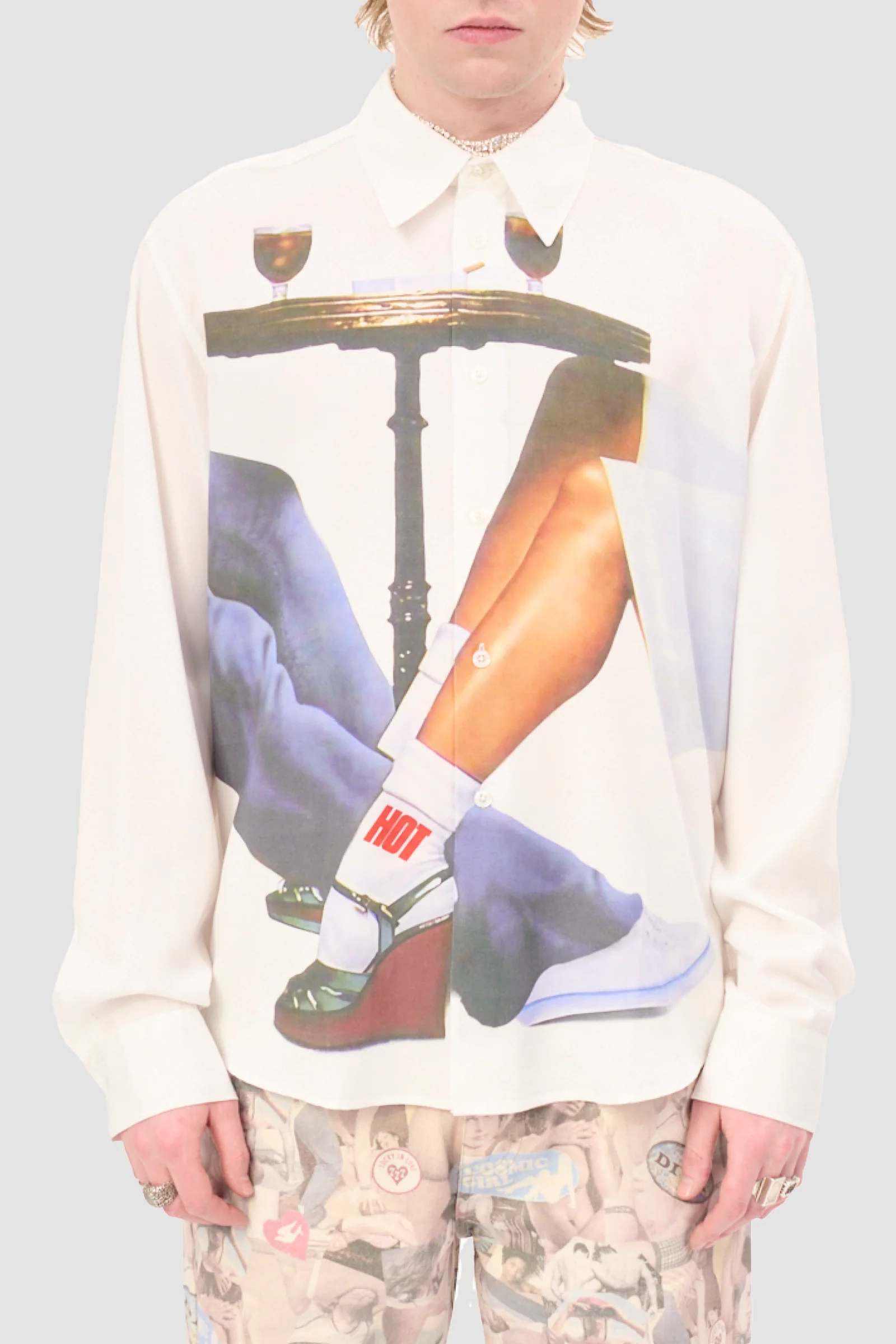 Carne Bollente Terrace Touch Shirt - White
