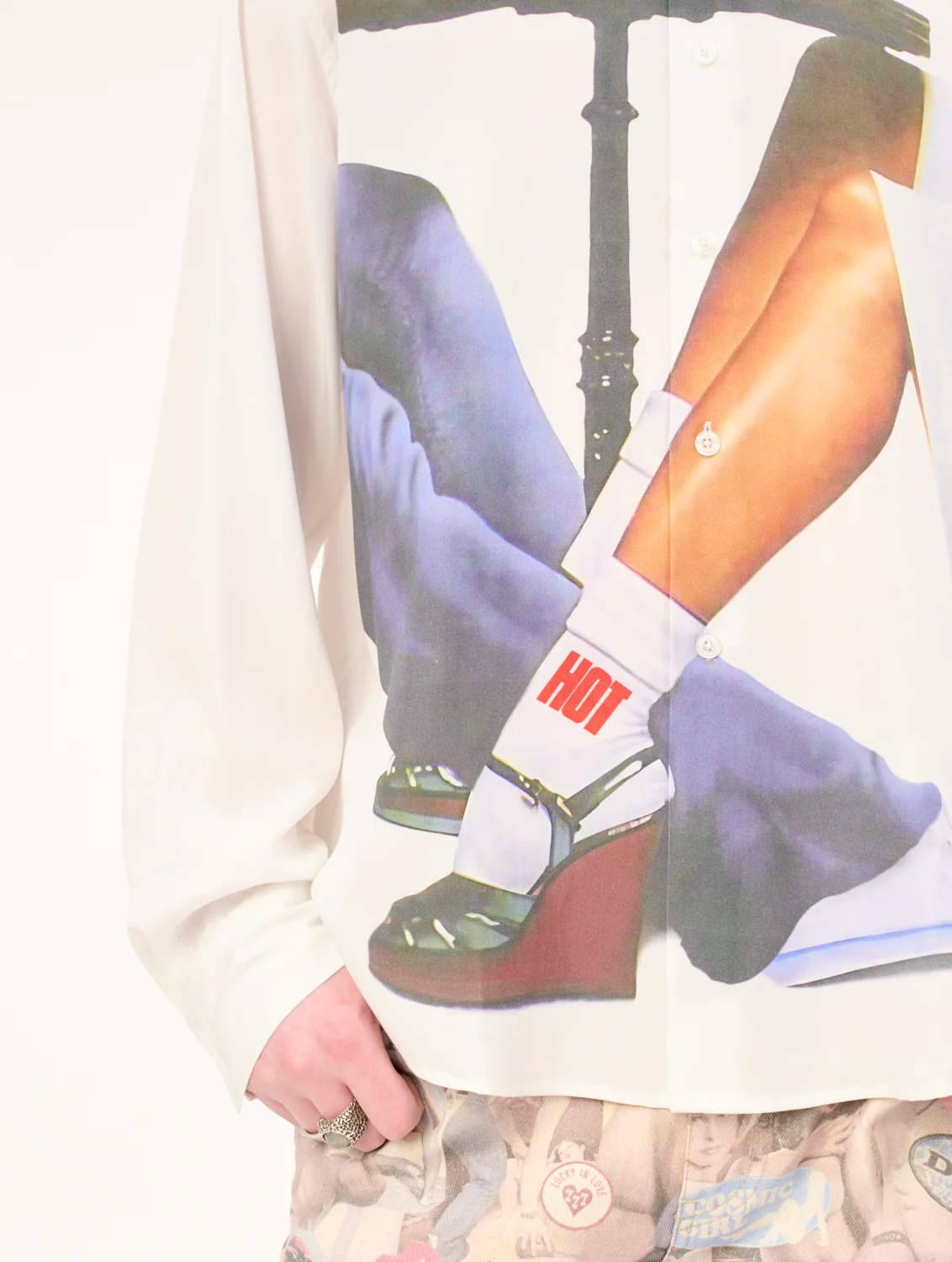 Carne Bollente Terrace Touch Shirt - White - Image 4