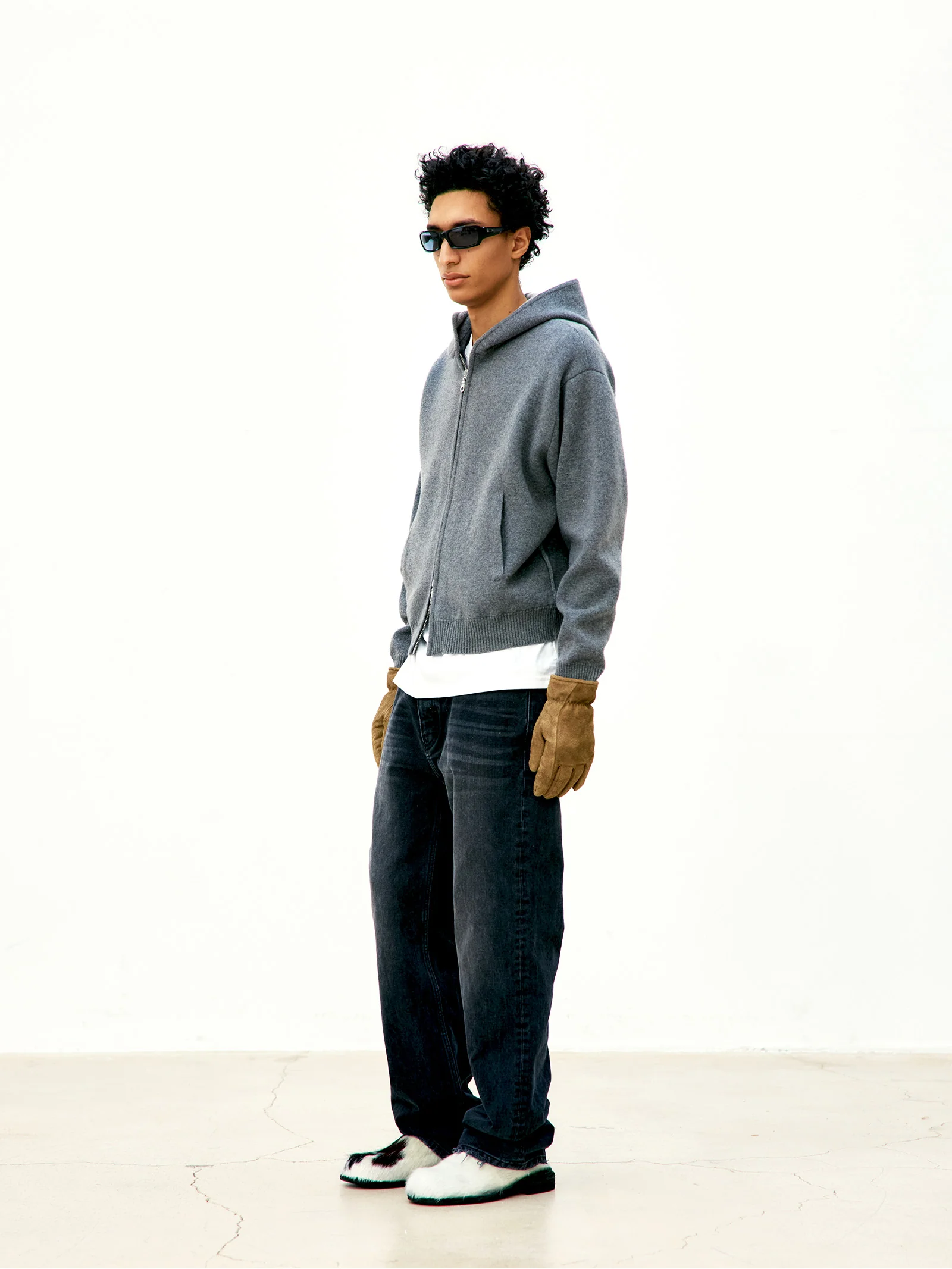 COOR Canton Fly Straight Jeans - Black - Image 3