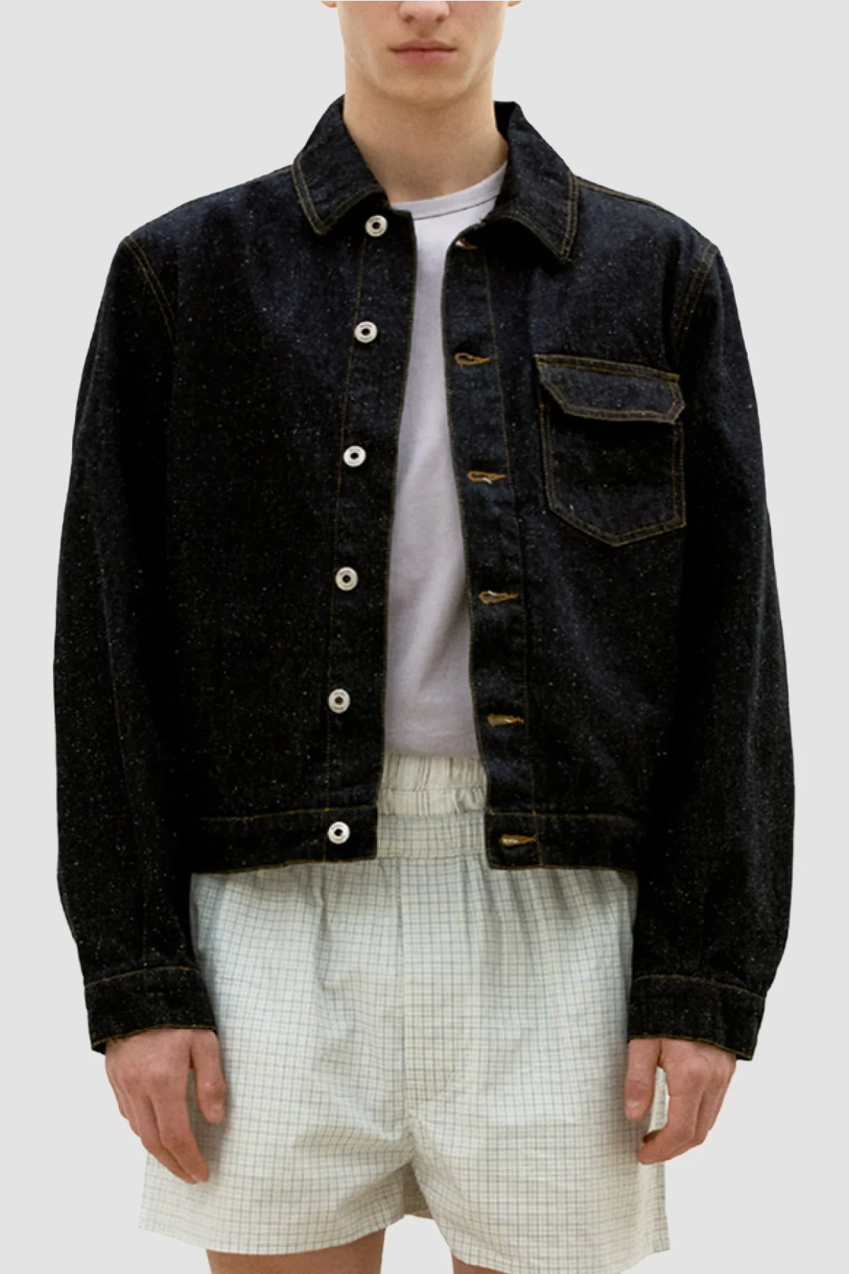 COOR Neff Cotton Denim Jacket - Indigo