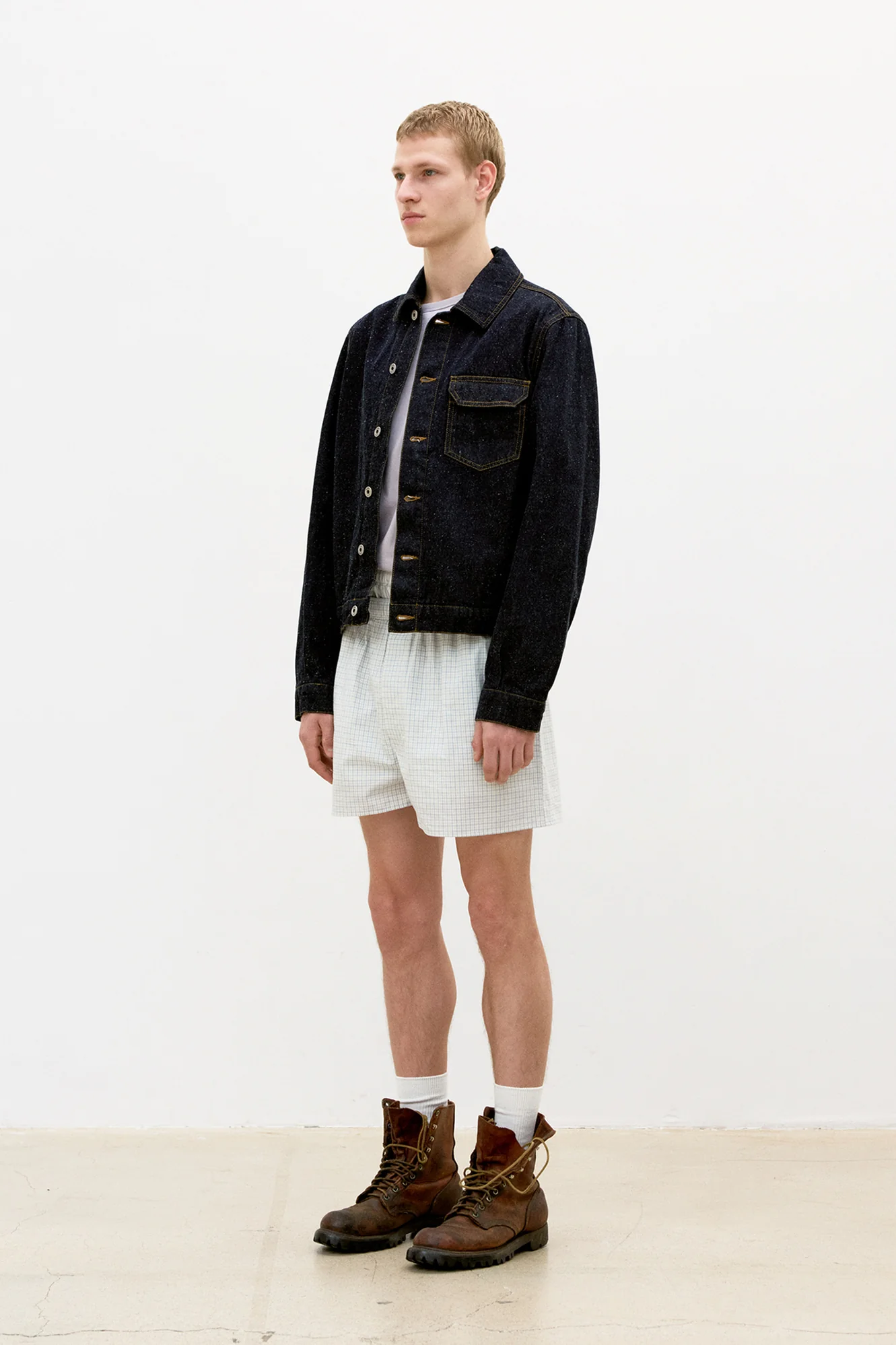COOR Neff Cotton Denim Jacket - Indigo - Image 2
