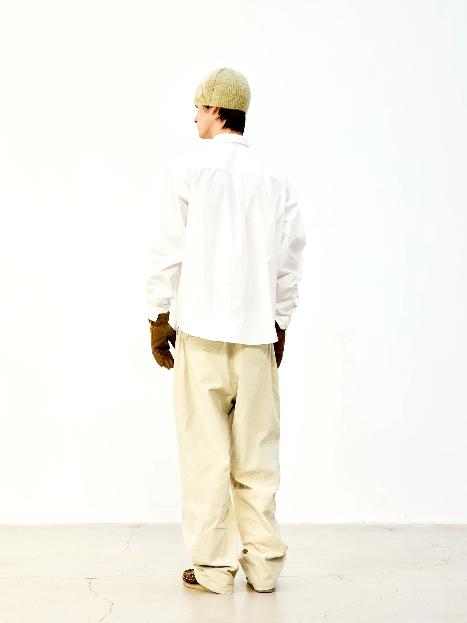 COOR Paper Cotton Shirt - White - Image 3