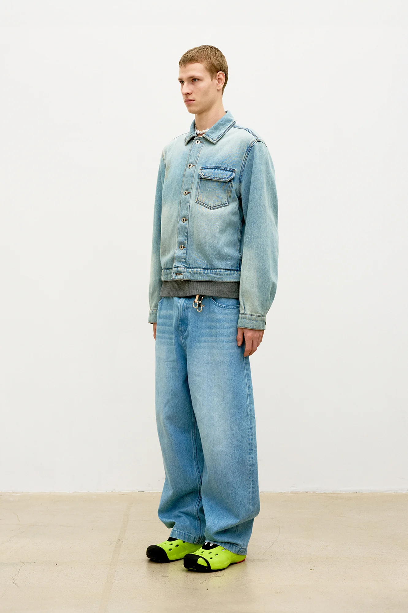 COOR Riosell One Pocket Denim Jacket - Blue - Image 2