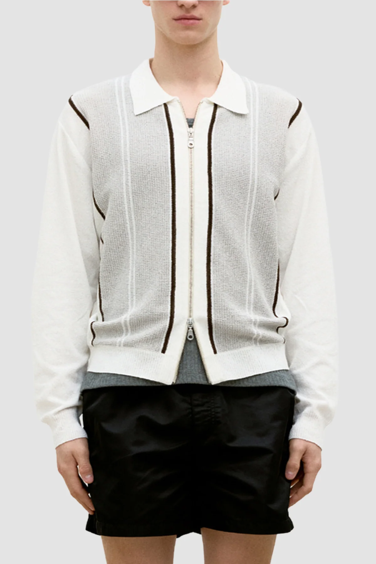 COOR San Remo Collar Sweater - Ivory