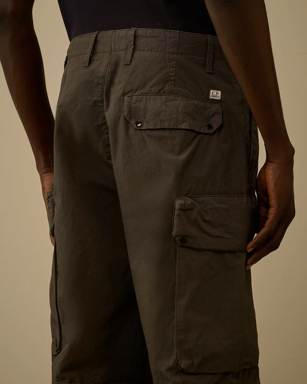 C.P. Company 128A Boxy Cargo Pants - Gunmetal - Image 5