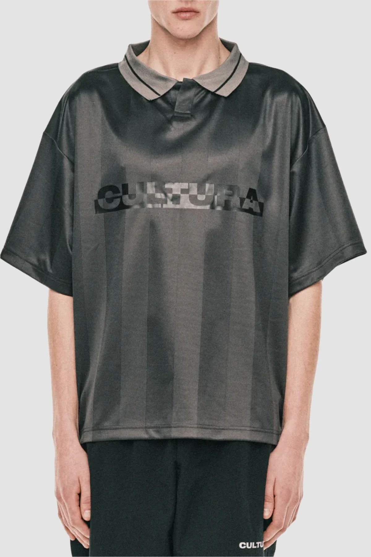 Cultura Official Short Polo E006 - Black
