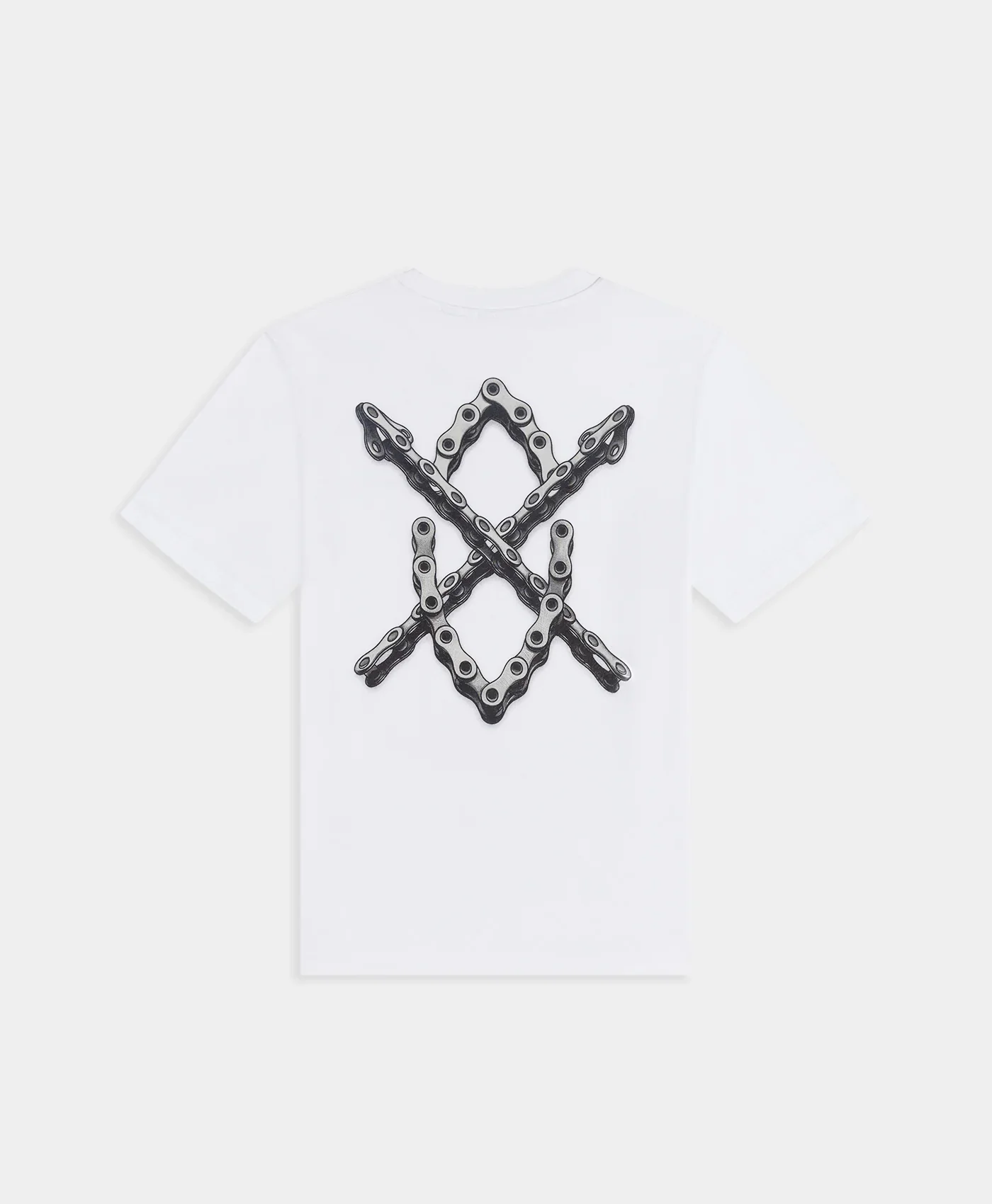 Daily Paper Chain Shield Tee - White - Image 3