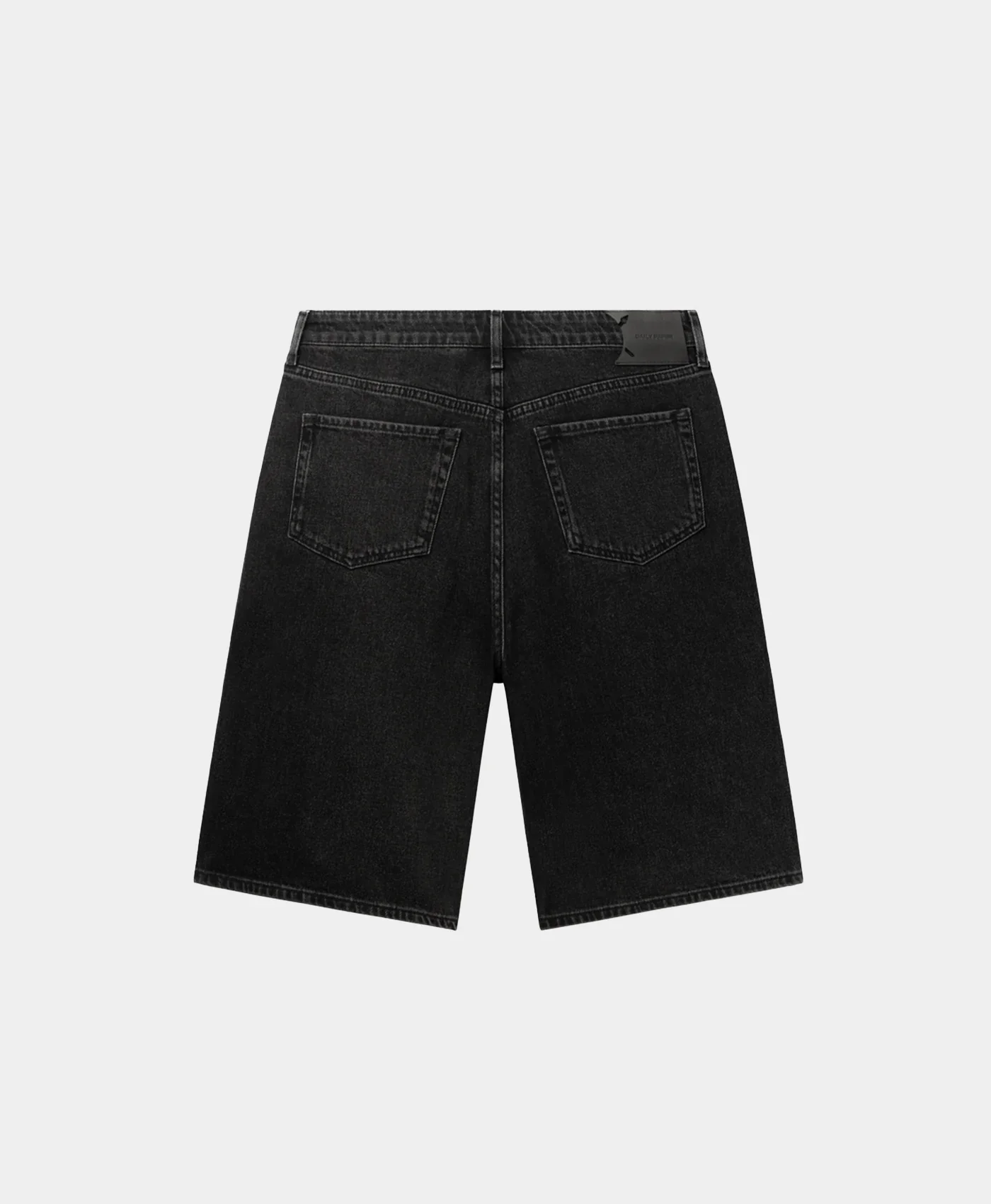 Daily Paper Laser Monogram Denim Shorts - Black - Image 2