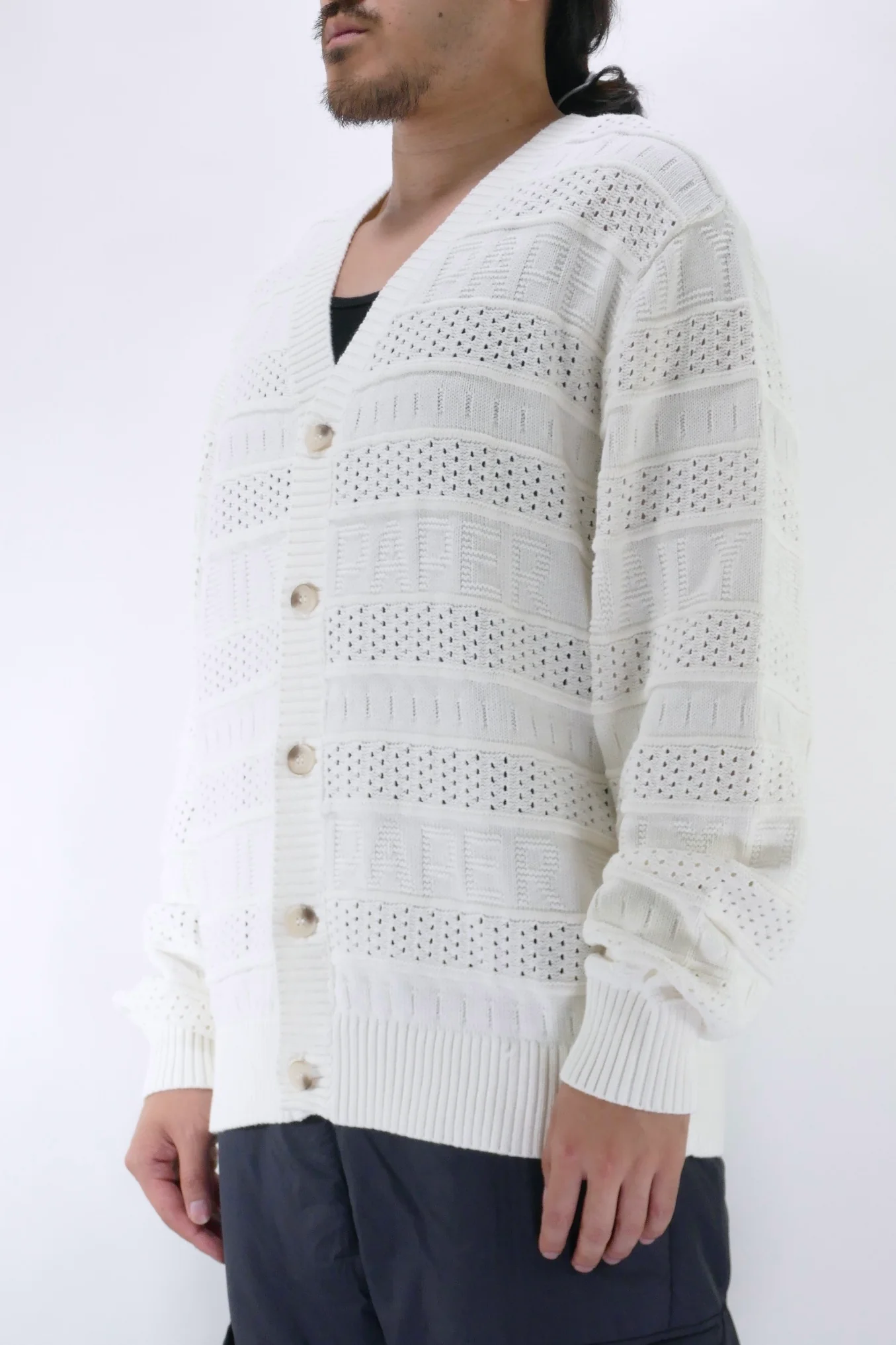 Daily Paper Rajih Cardigan - Off White - Image 2
