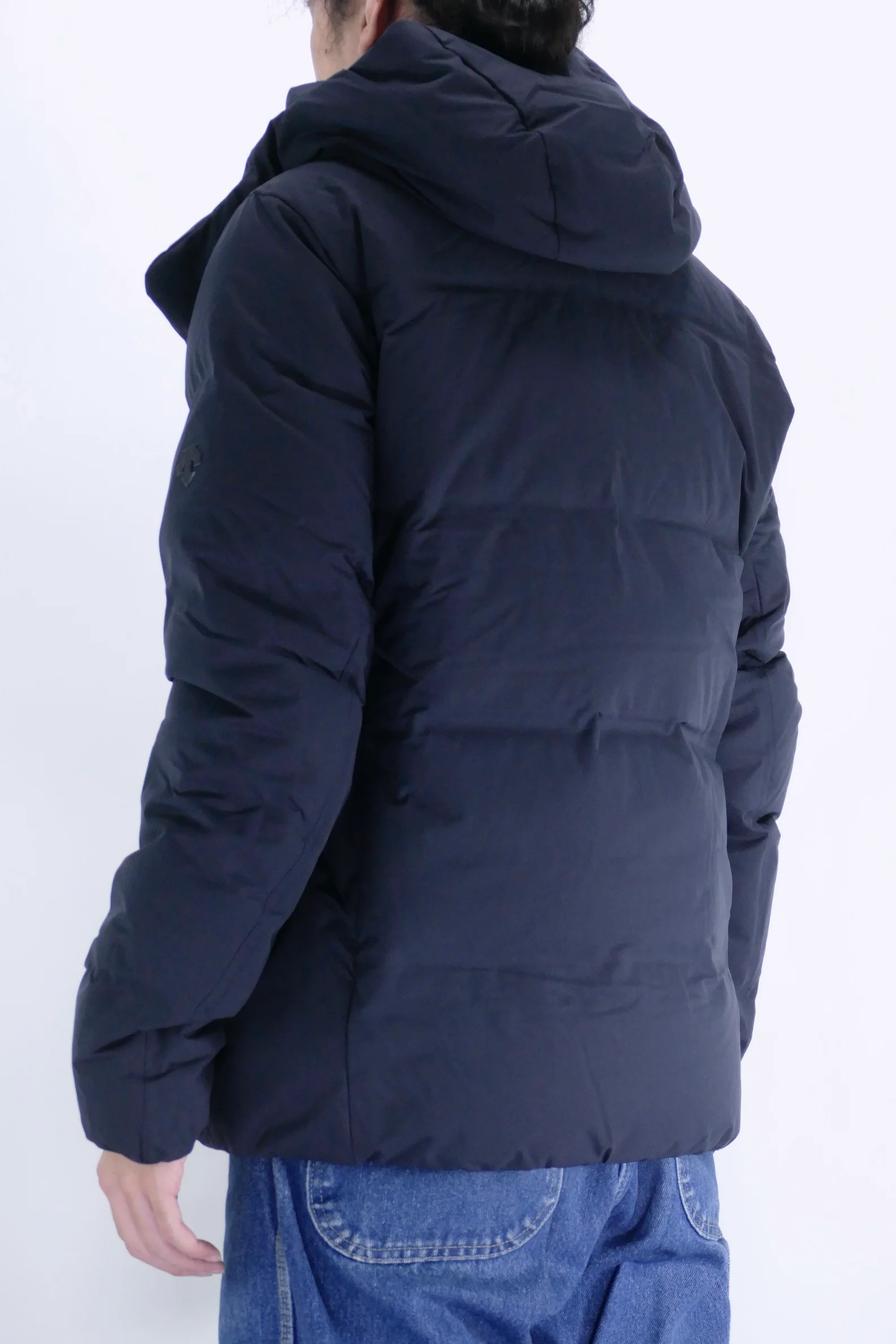 Descente Mens Down Jacket Anchor - Navy - Image 3