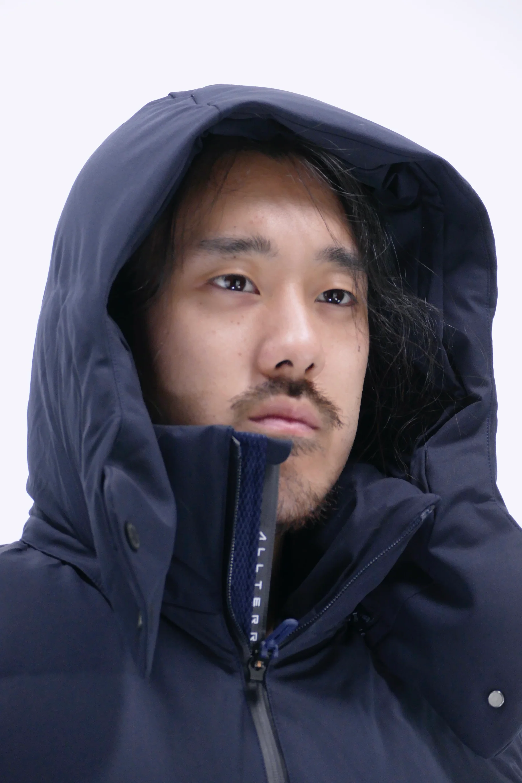 Descente Mens Down Jacket Anchor - Navy - Image 4