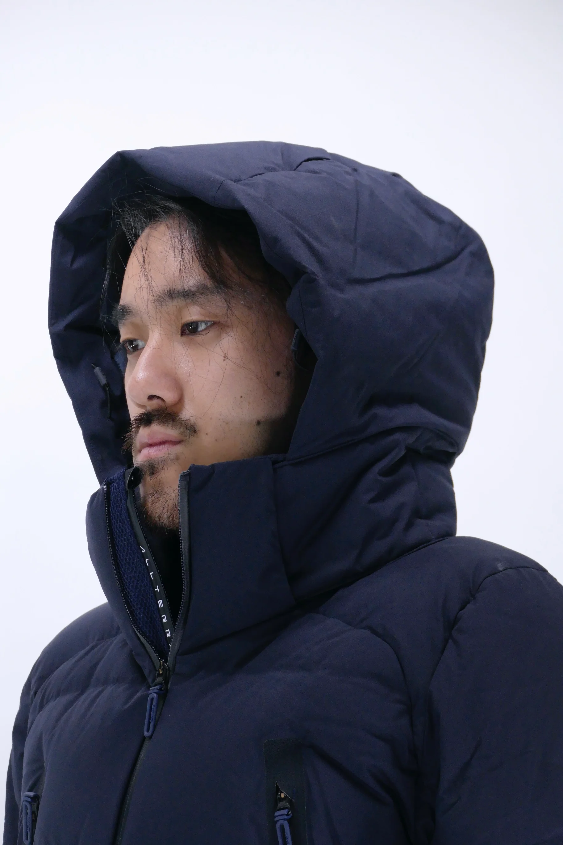 Descente Mens Down Jacket Gore-Tex Ambit - Navy - Image 4