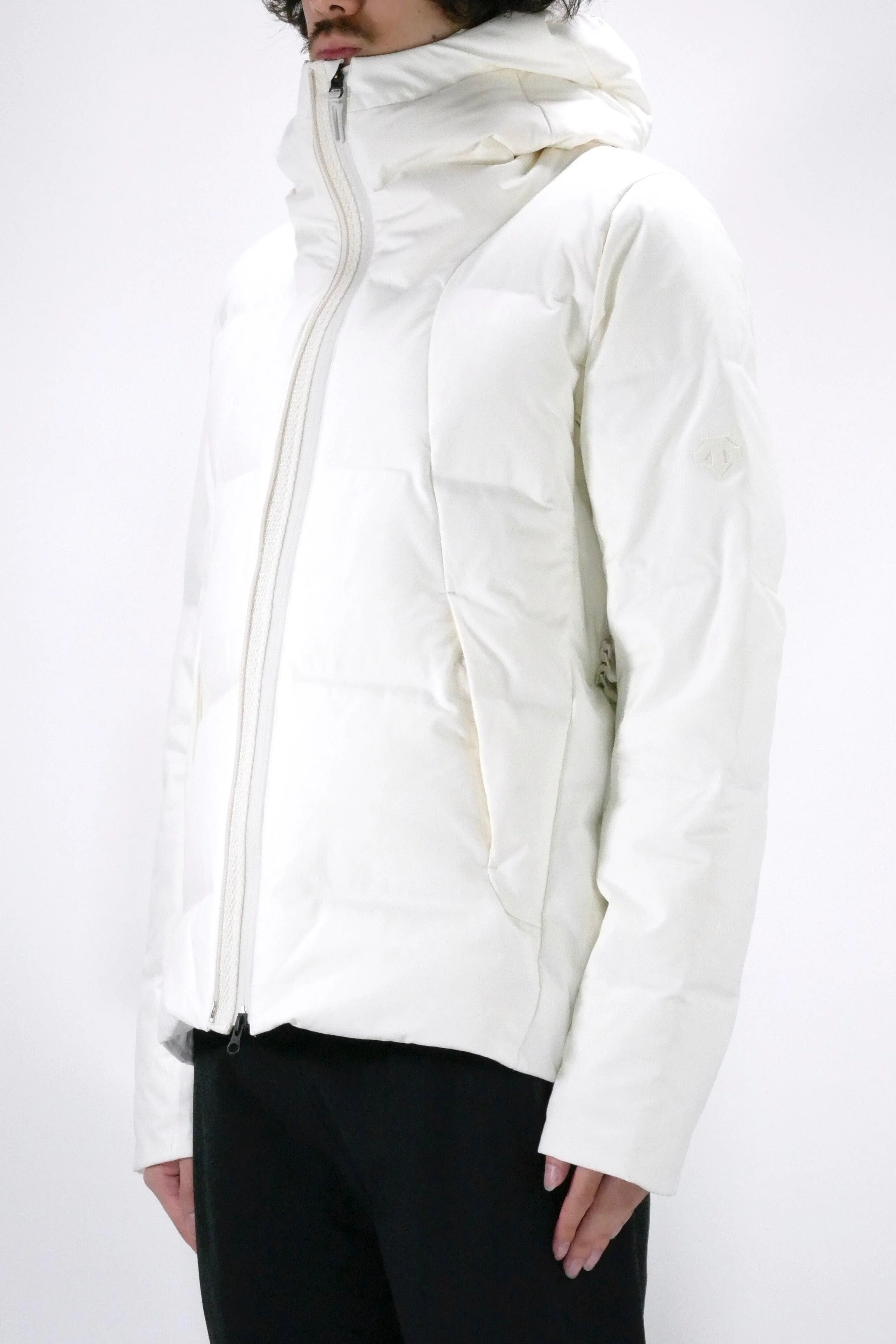 Descente Mizusawa Down Shuttle Parka - White - Image 3
