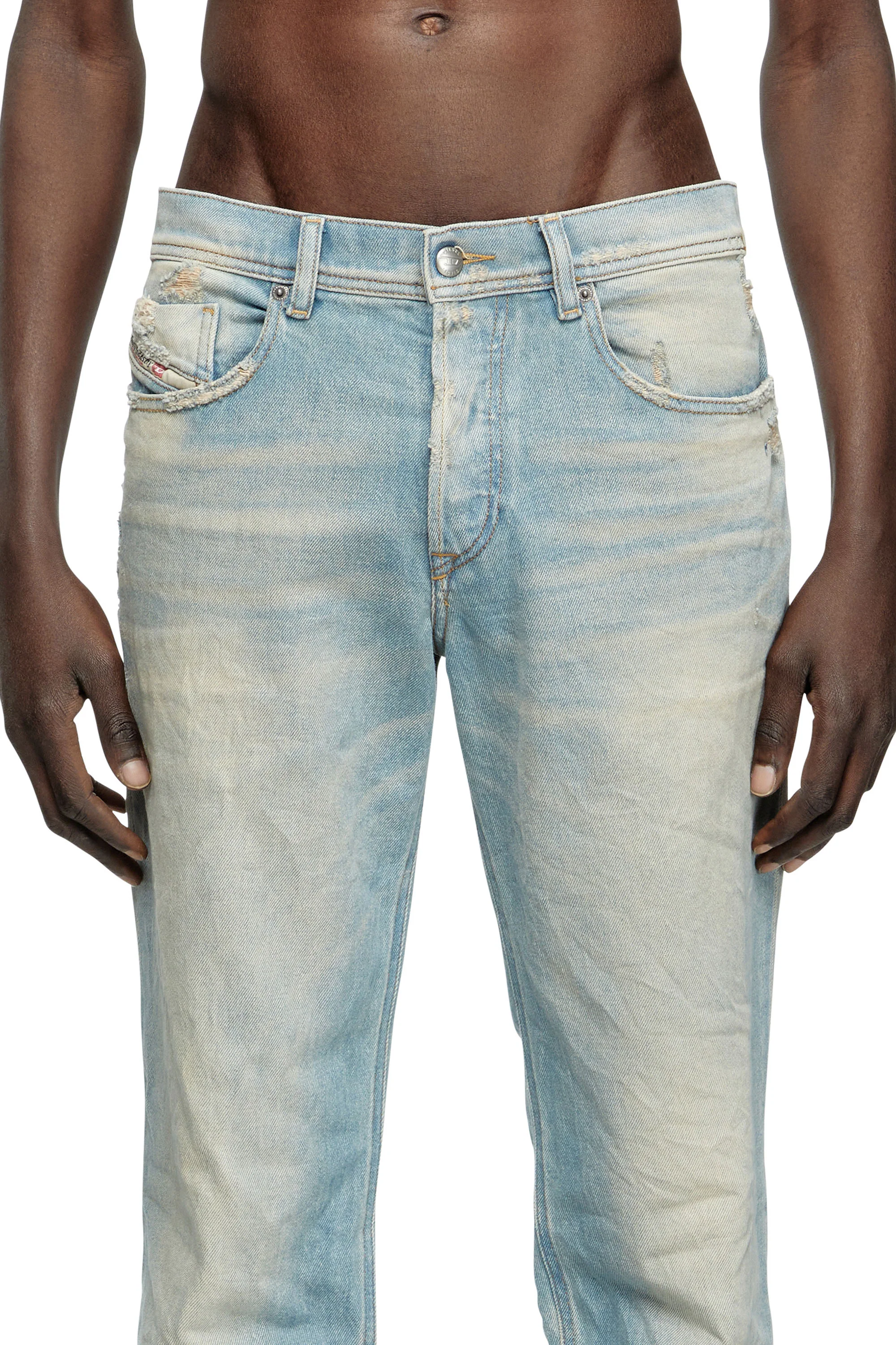 DIESEL 2023 D-Finitive Jeans - Light Blue - Image 3