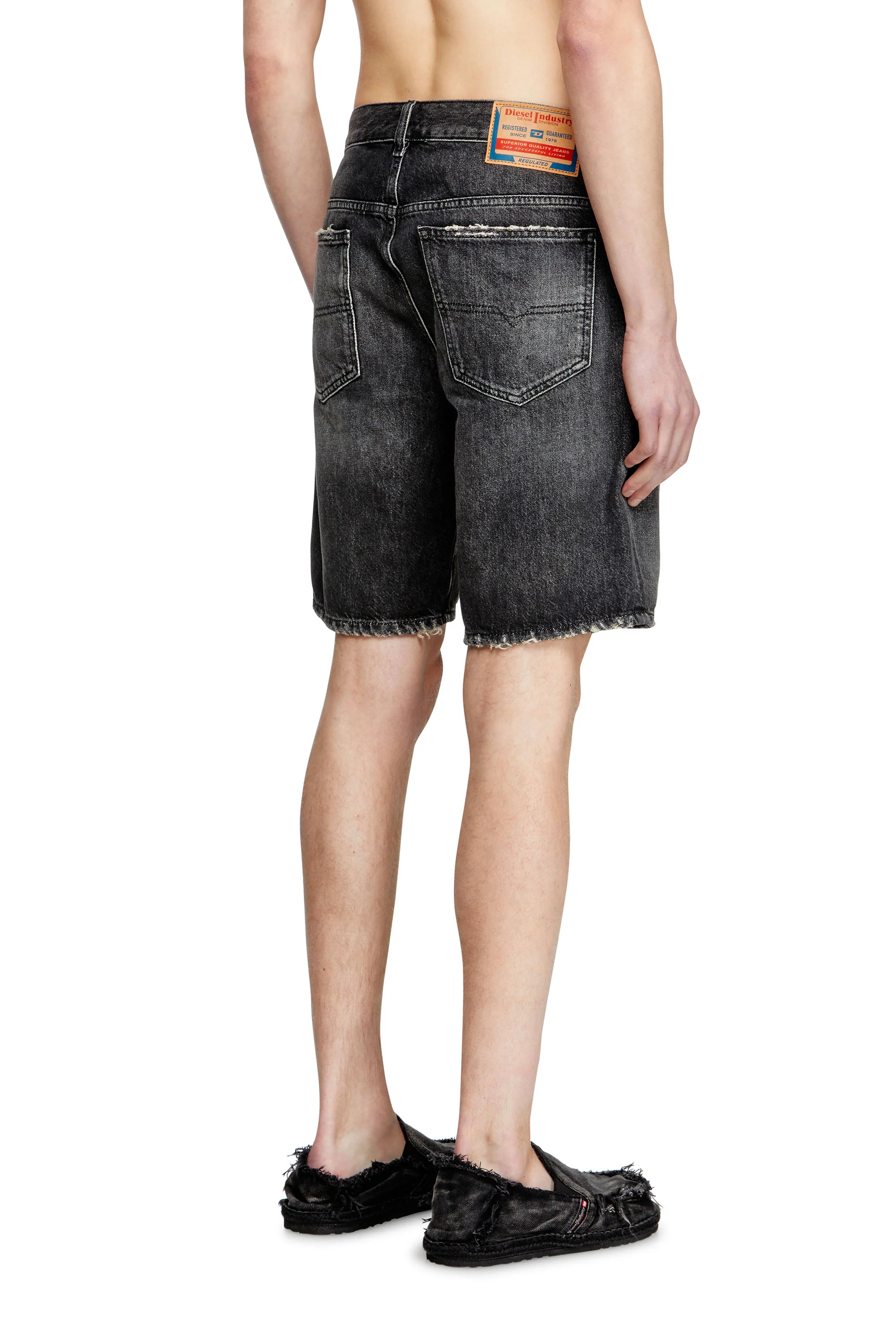 DIESEL D-Fin Shorts - Black - Image 2