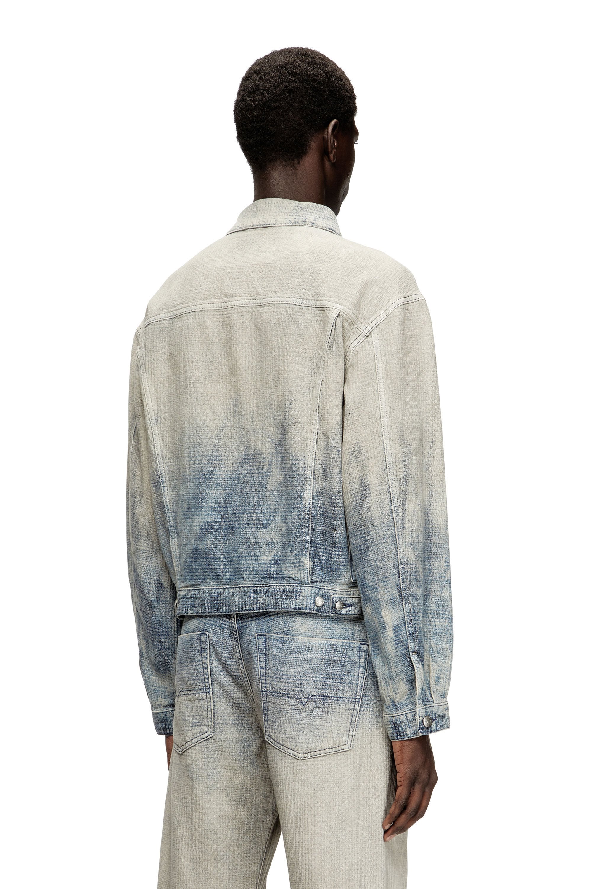 DIESEL D-Ranger Jacket - Grey/Blue - Image 2