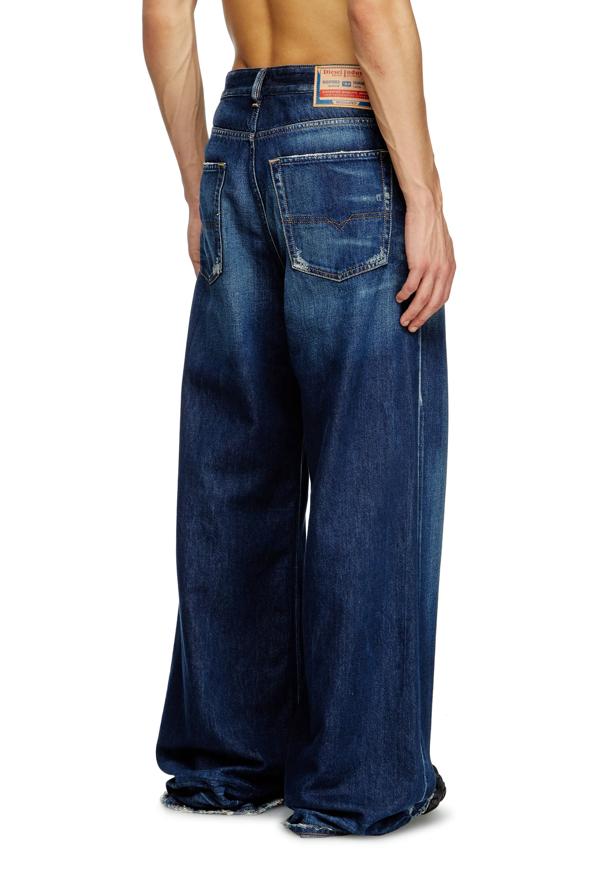 DIESEL D-Rise Relaxed Jeans - Blue - Image 2