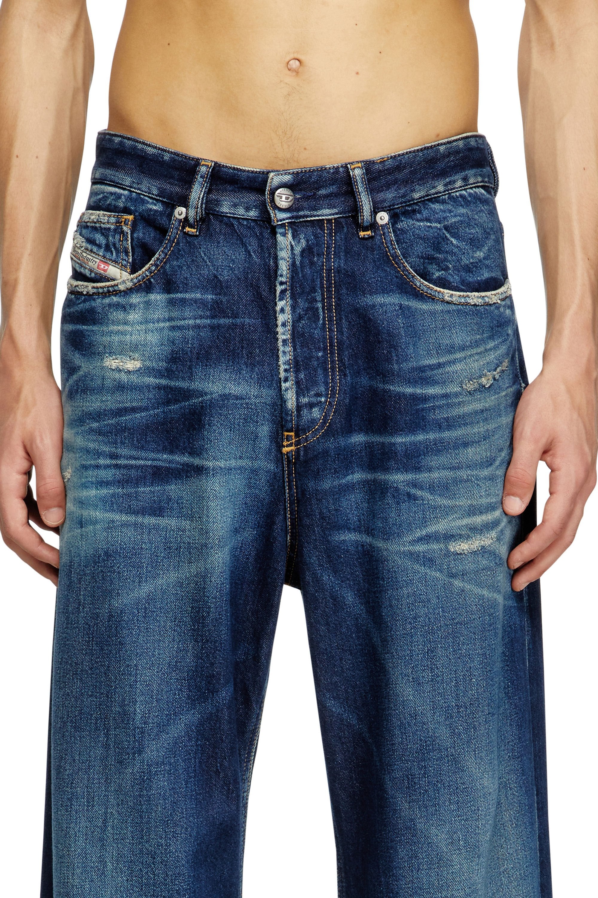 DIESEL D-Rise Relaxed Jeans - Blue - Image 4
