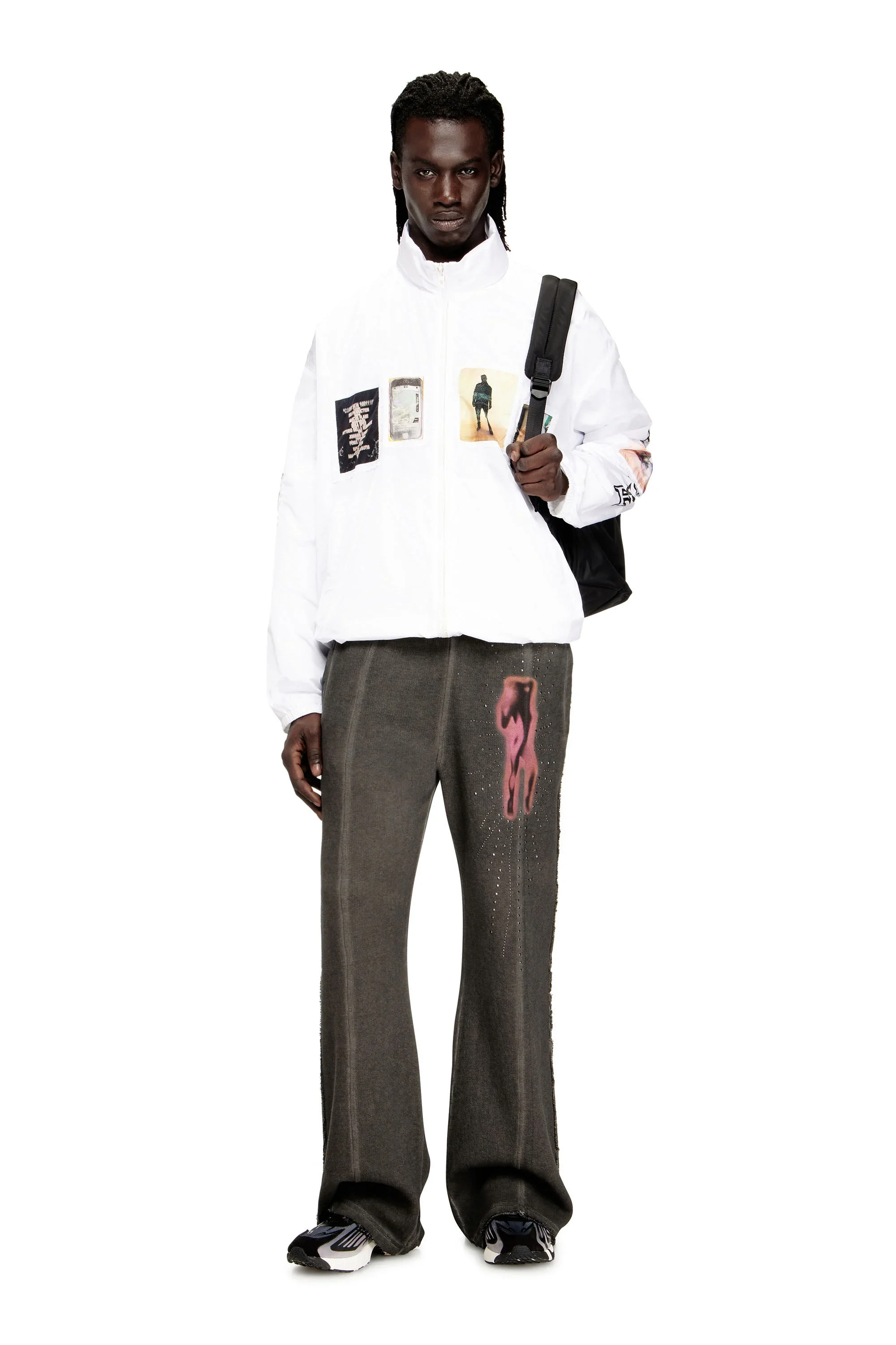 DIESEL J-Claus-A-Gsbr Jacket - White - Image 3