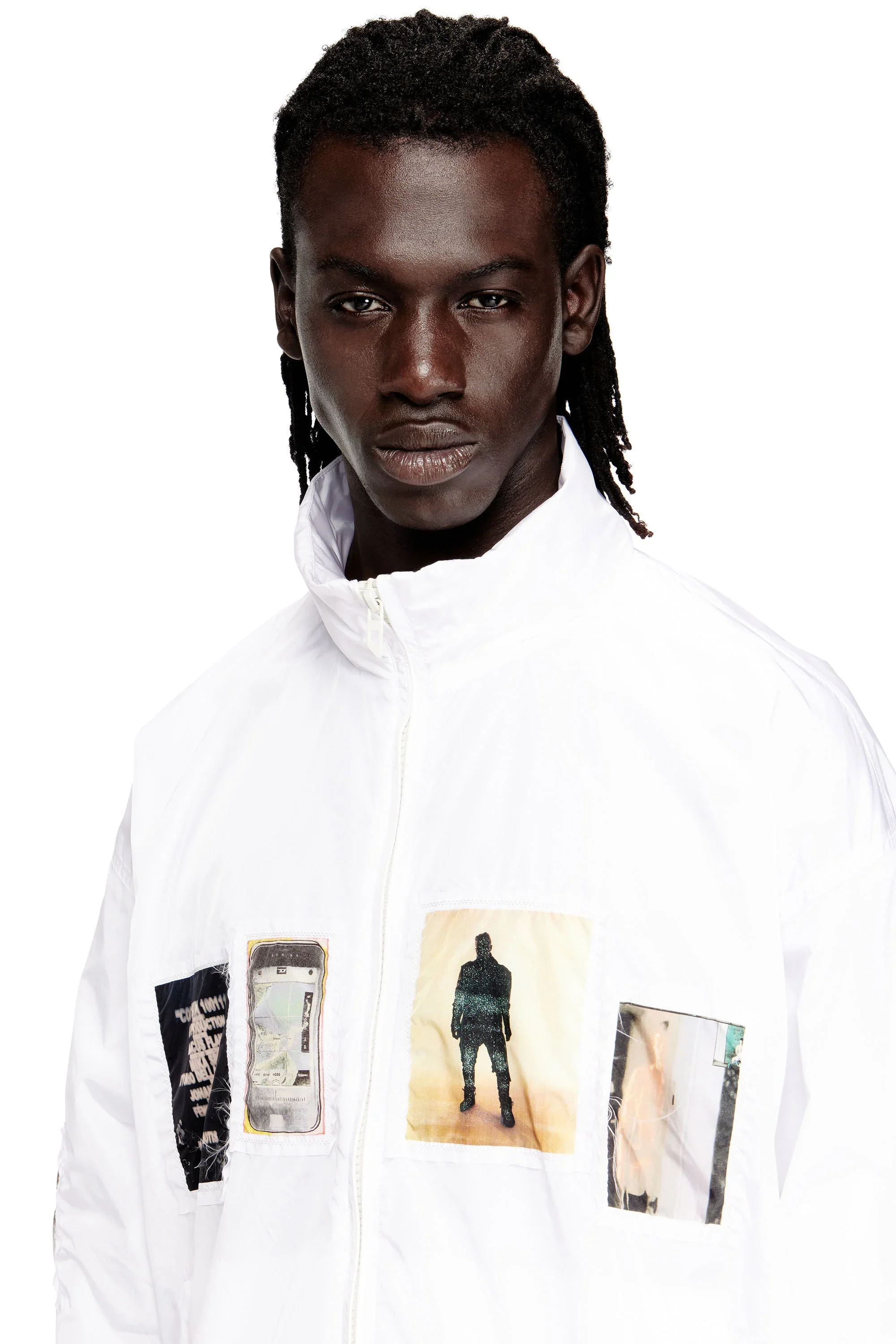 DIESEL J-Claus-A-Gsbr Jacket - White - Image 4
