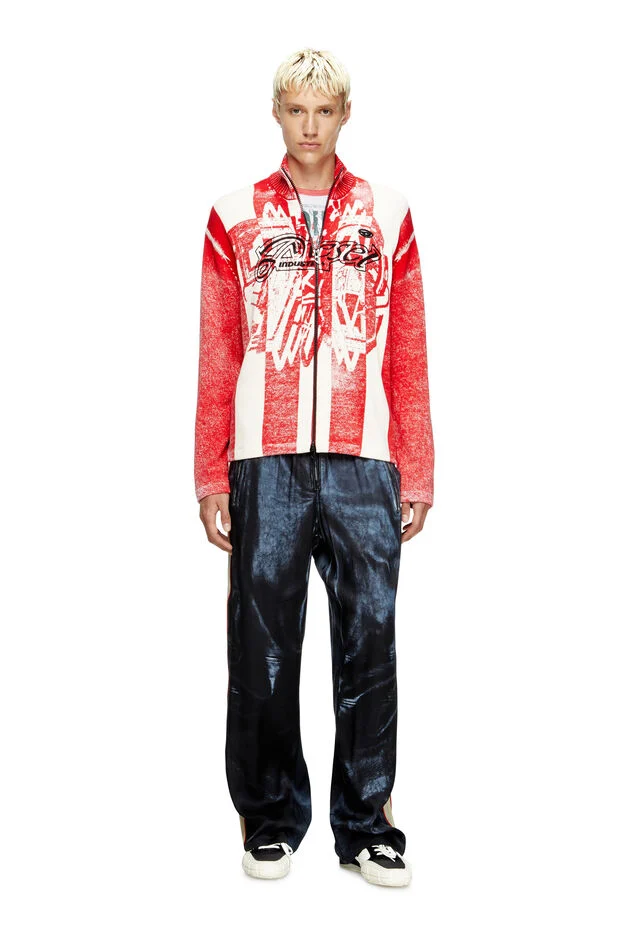 DIESEL K-Oliba Sweater - Red - Image 3