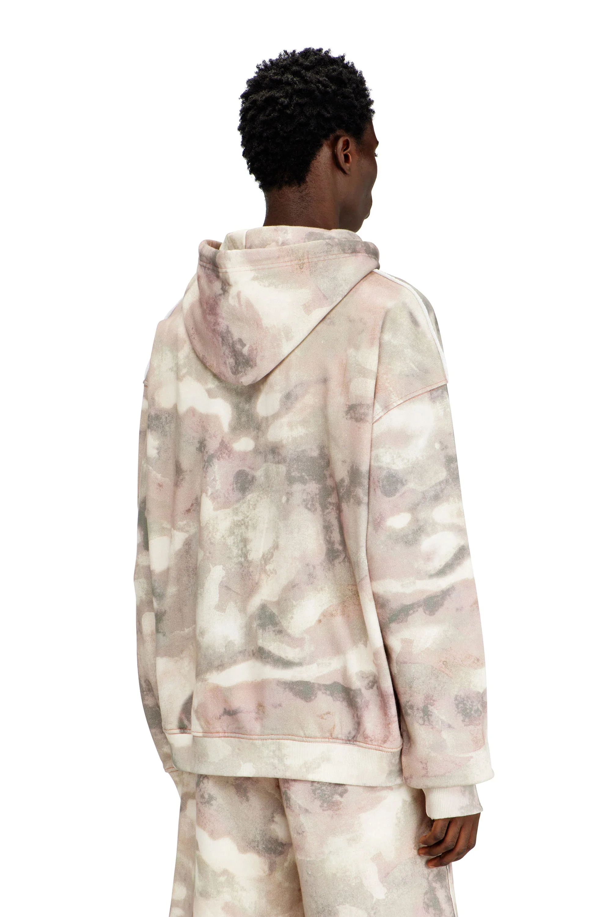 DIESEL S-Boxt-Hood-V1 Hoodie - Beige - Image 2