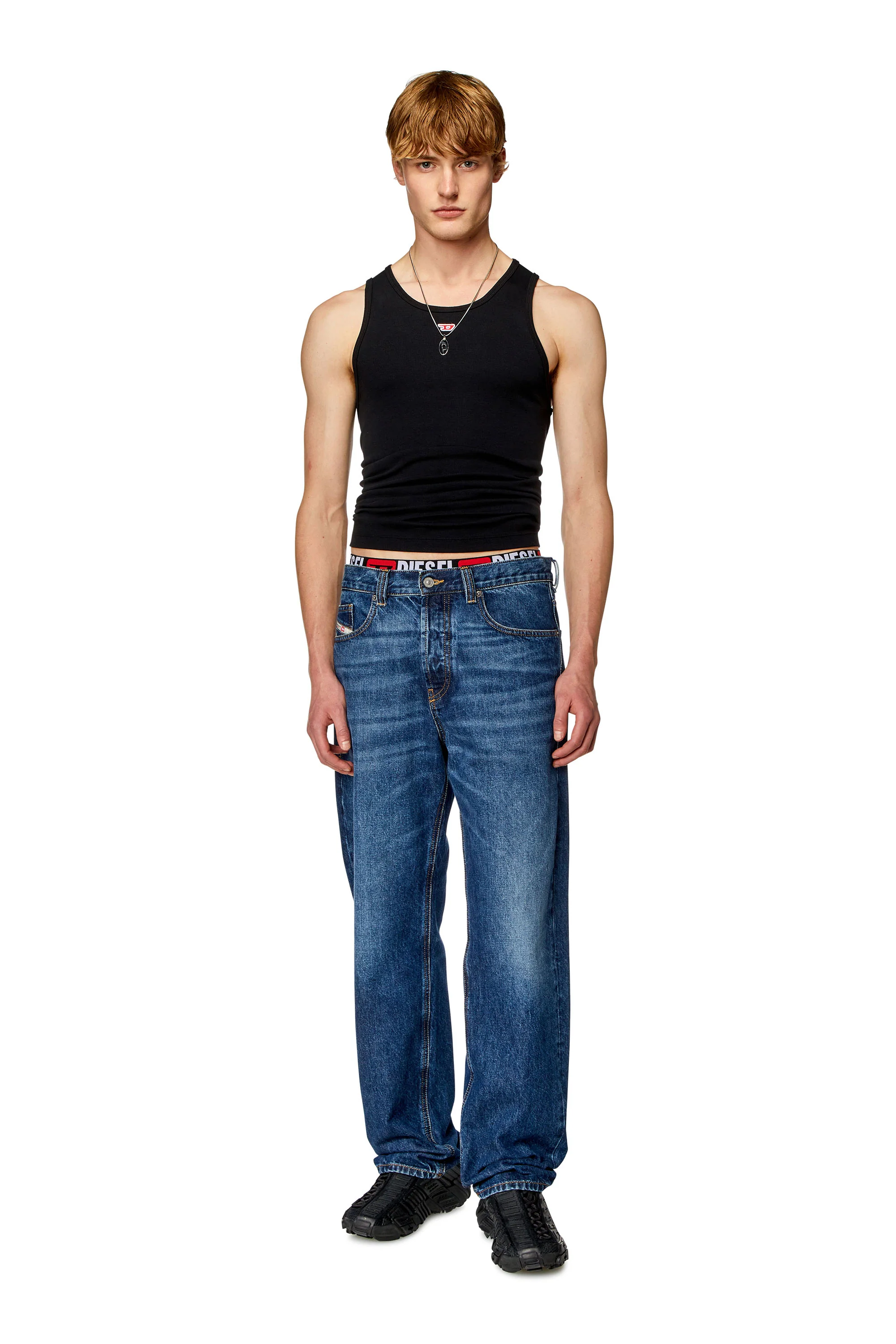 DIESEL T-Lifty-D Tank - Black - Image 4
