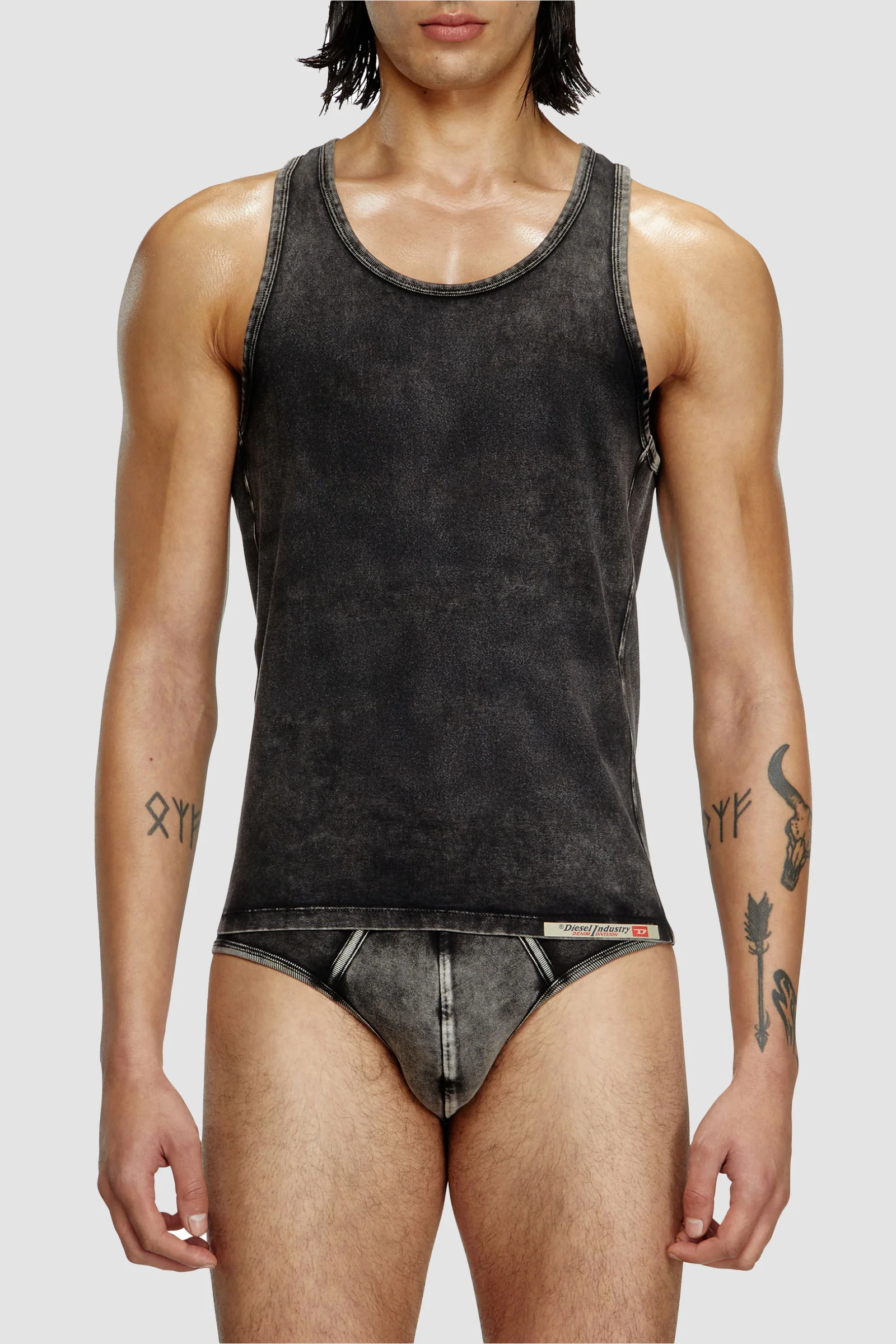 DIESEL Walty-Dnm Tank - Black