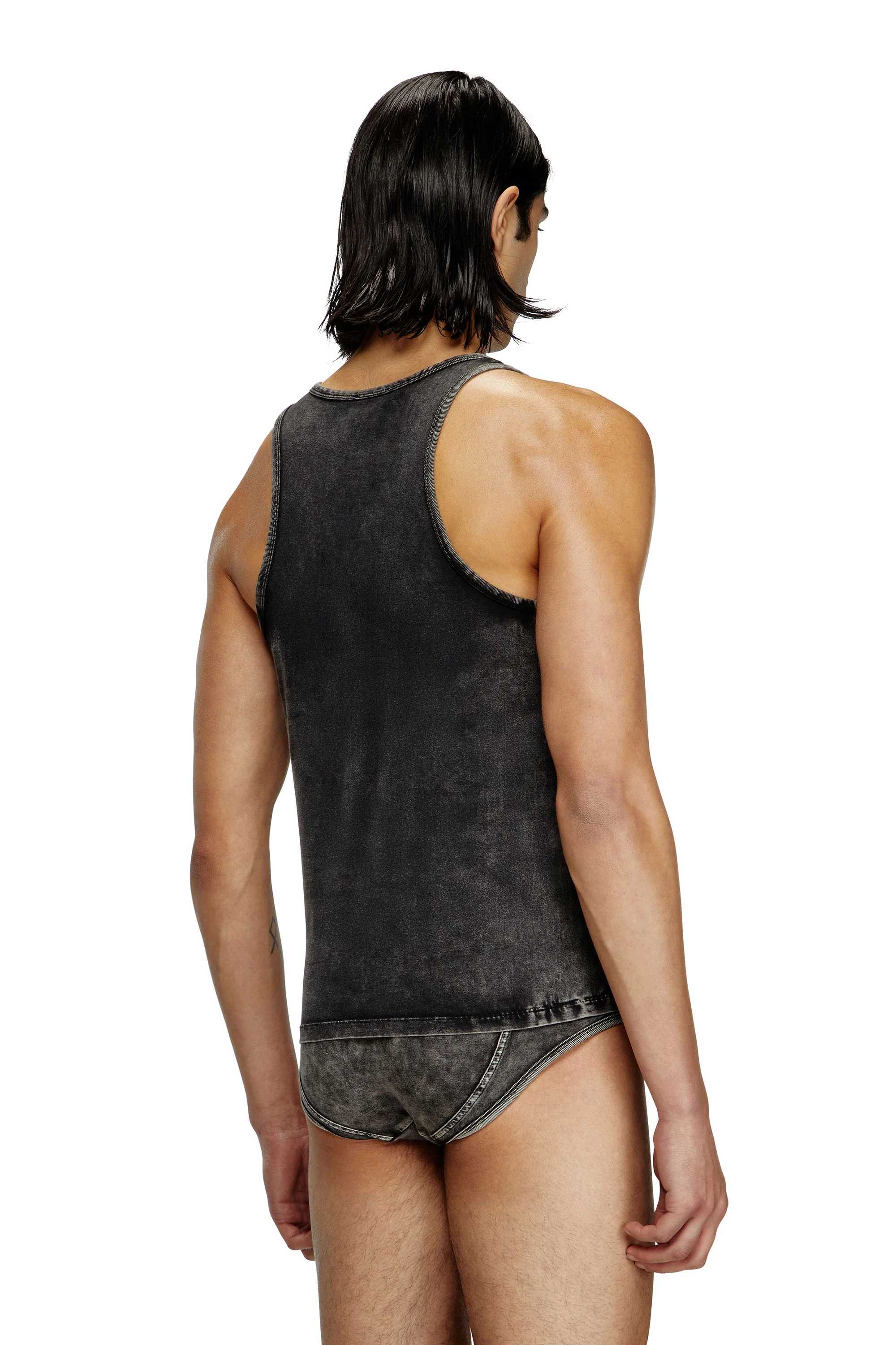 DIESEL Walty-Dnm Tank - Black - Image 2