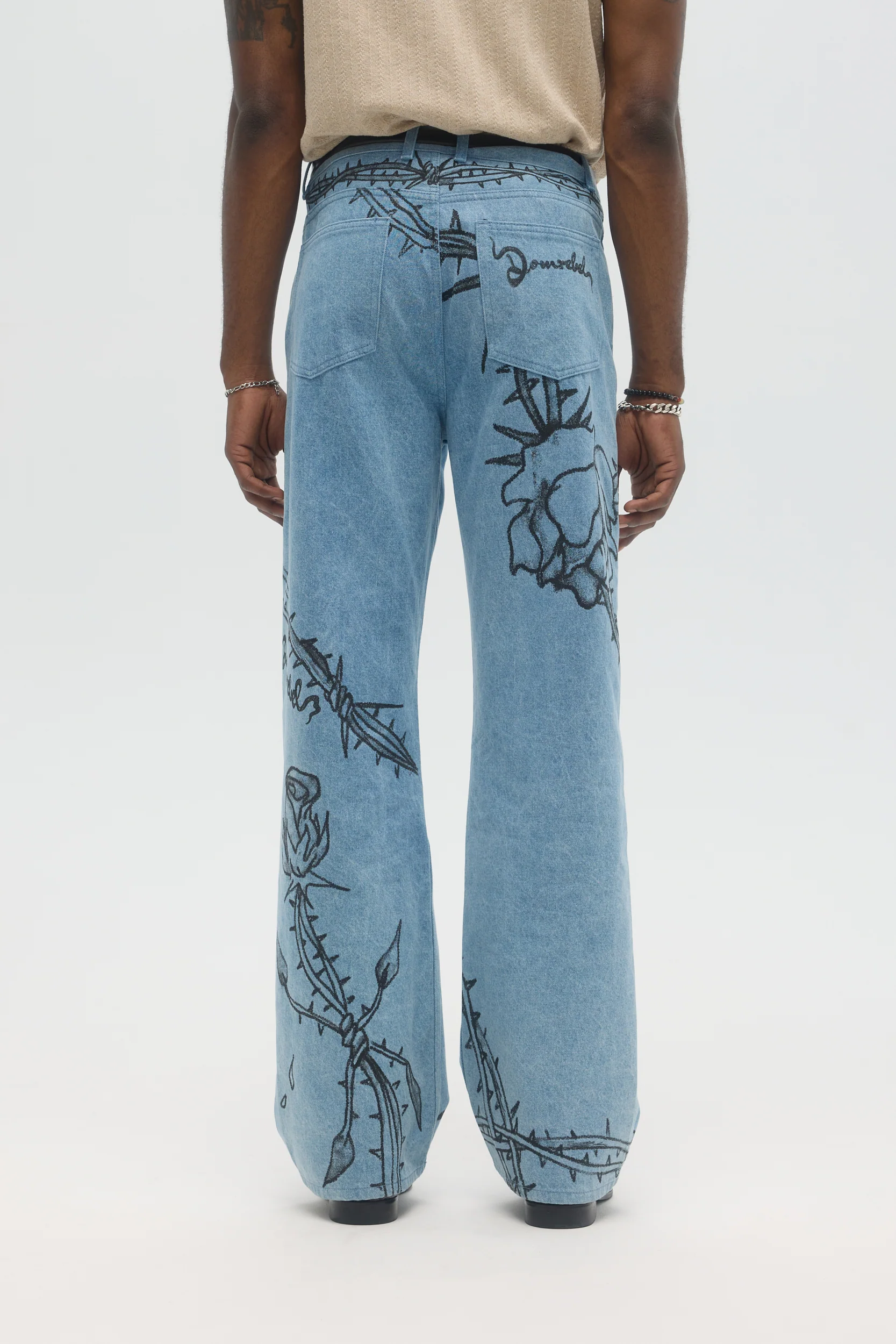 DOMREBEL Inked Jeans - Denim - Image 3