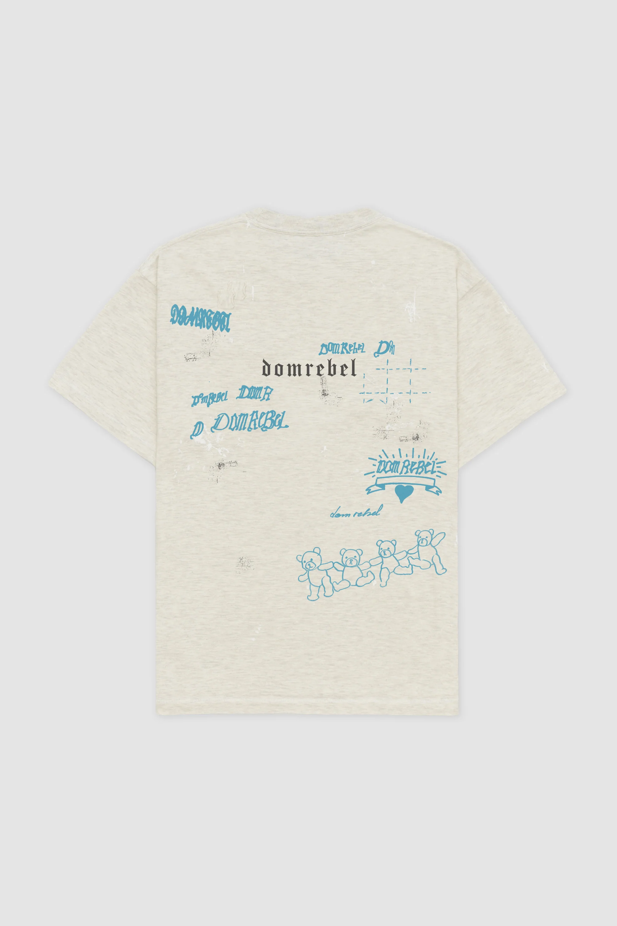 DOMREBEL Lil Dev Tee - Greige - Image 2