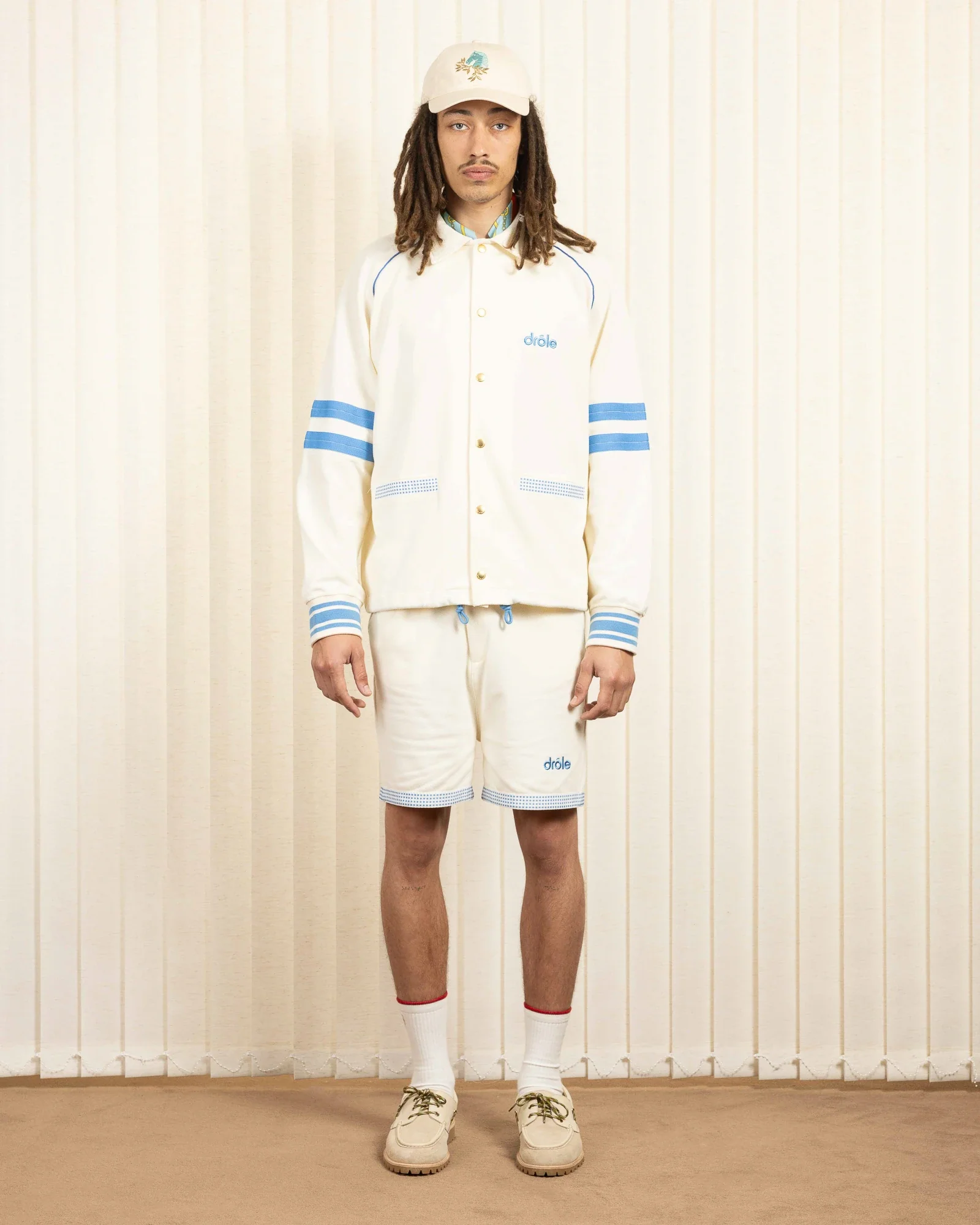 Drôle de Monsieur Après-sport Jacket - Off White - Image 3