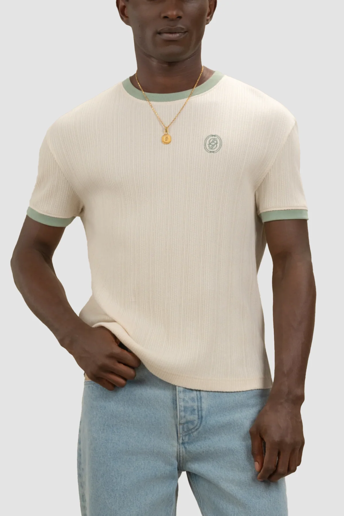 Drôle de Monsieur D Miroir Tee - Off White