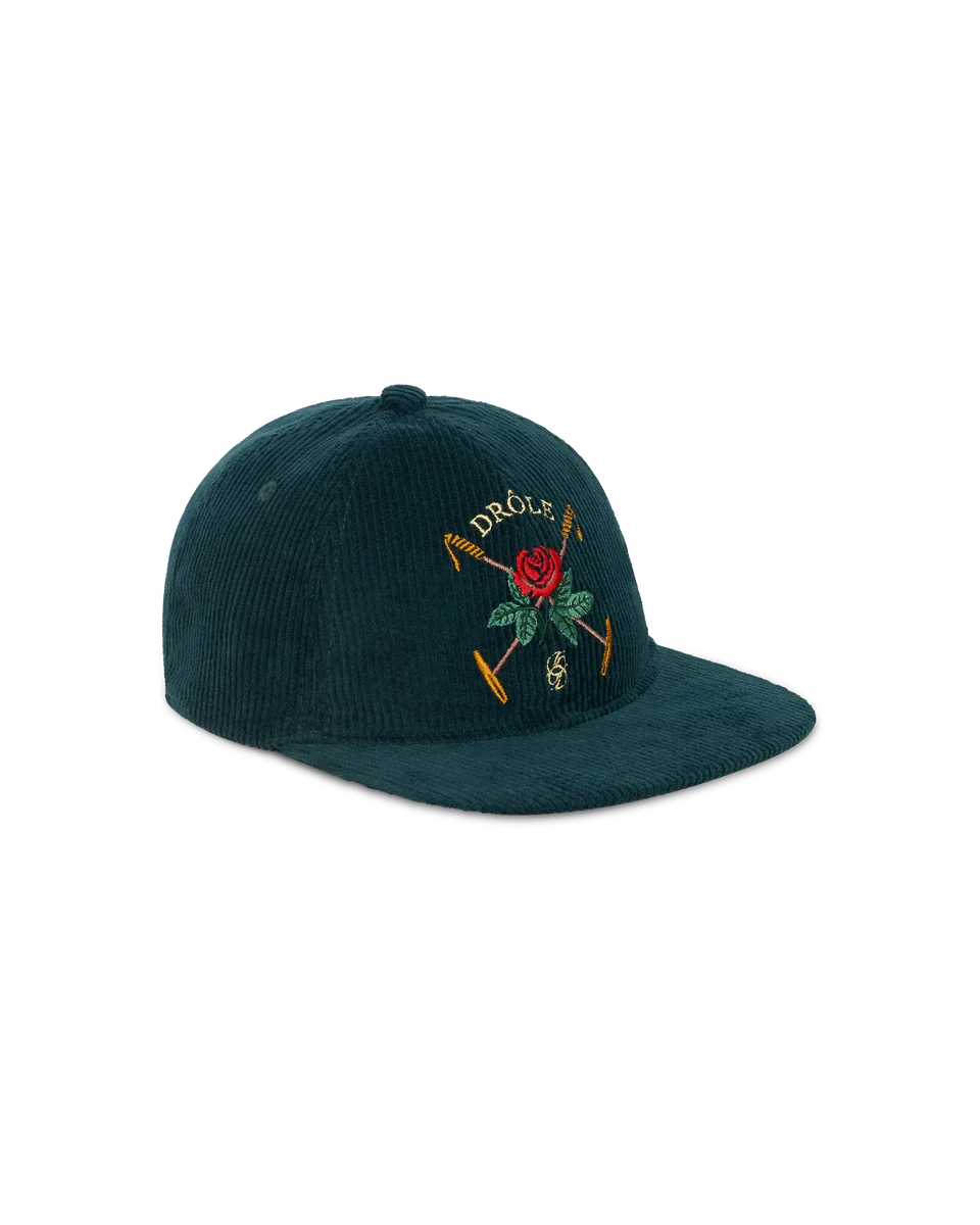 Drôle de Monsieur Drôle Rose Cap - Dark Green - Image 2