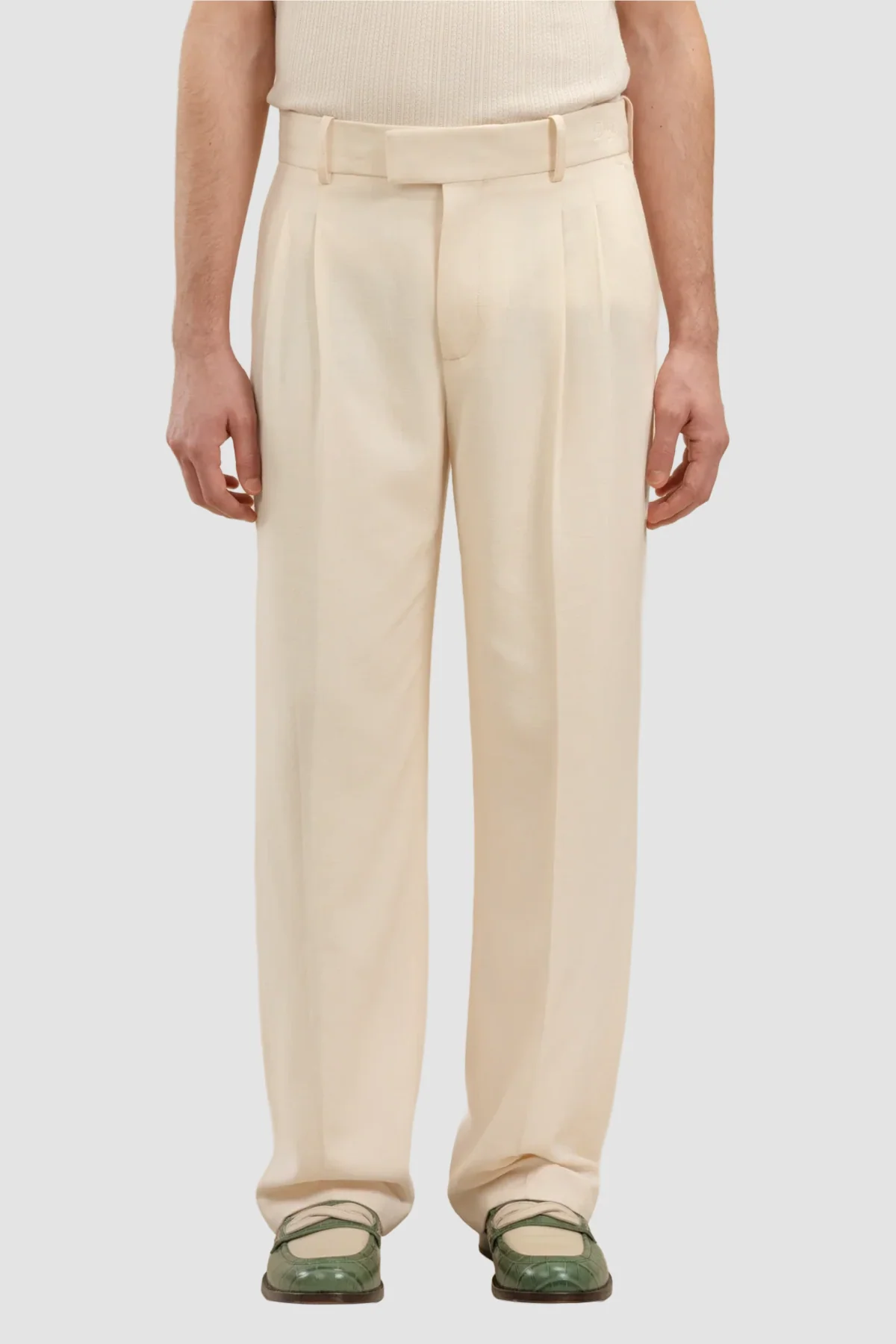 Drôle de Monsieur Golfeur Pants - Off White