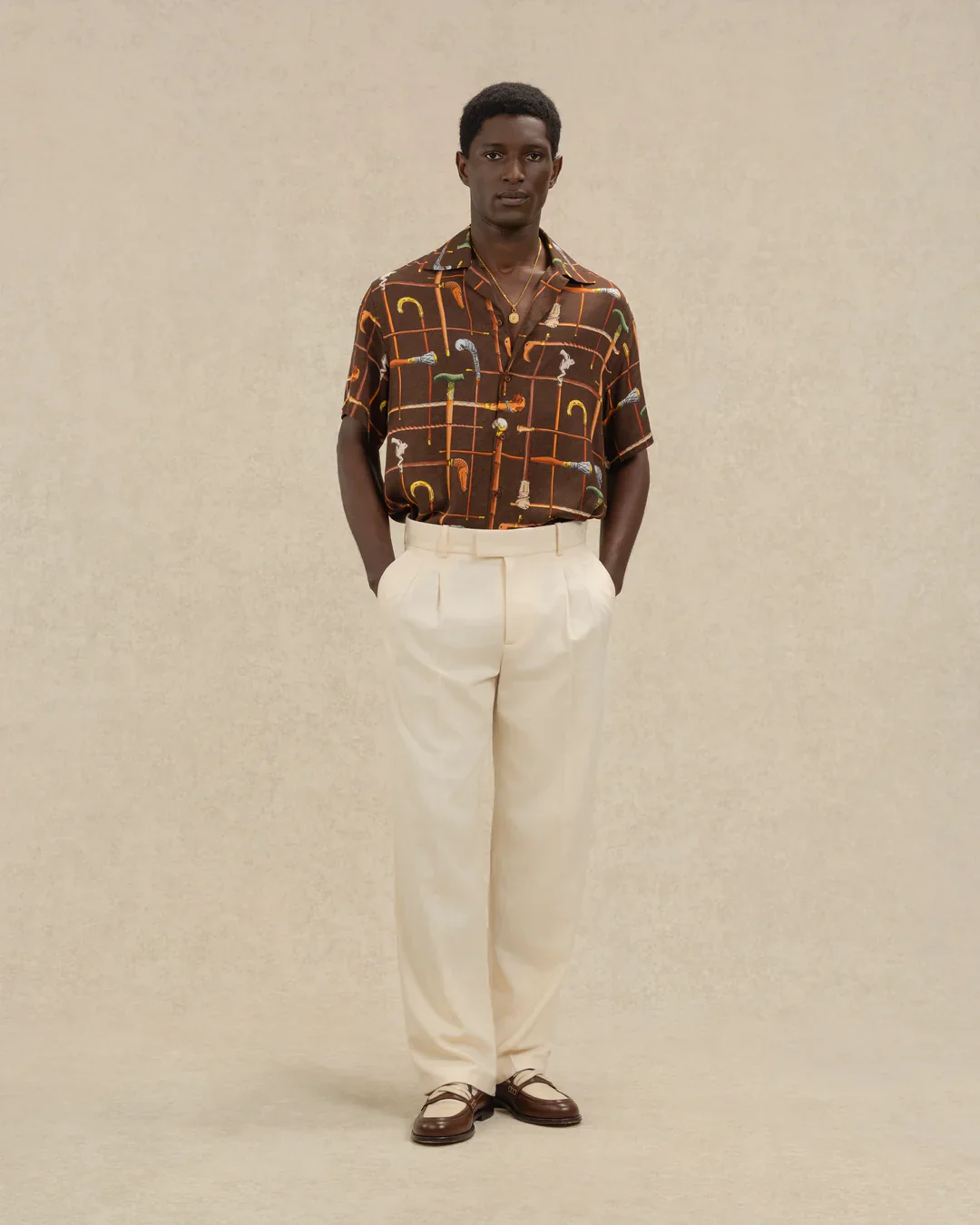 Drôle de Monsieur Golfeur Pants - Off White - Image 3