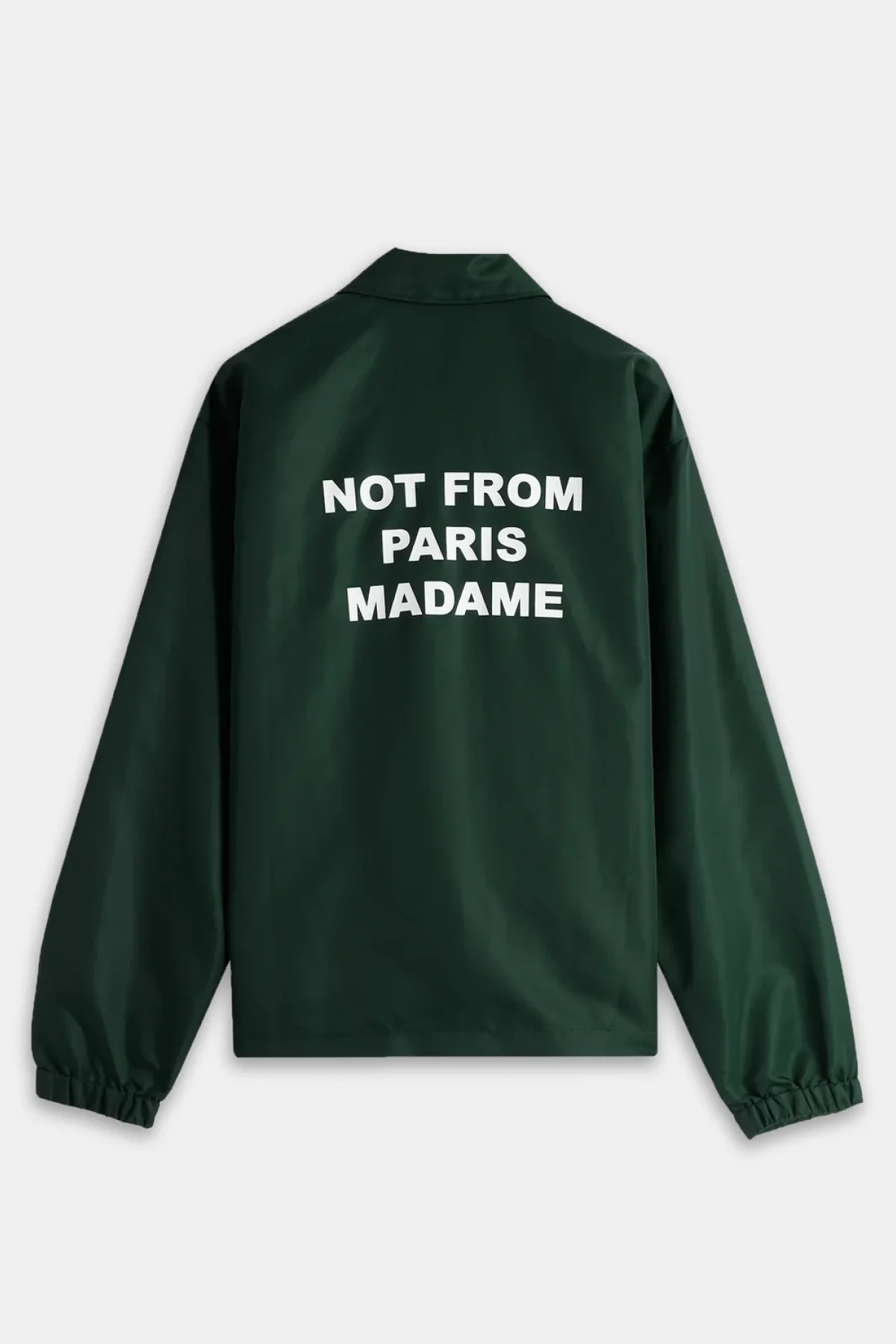 Drôle de Monsieur La Veste Slogan Jacket - Dark Green
