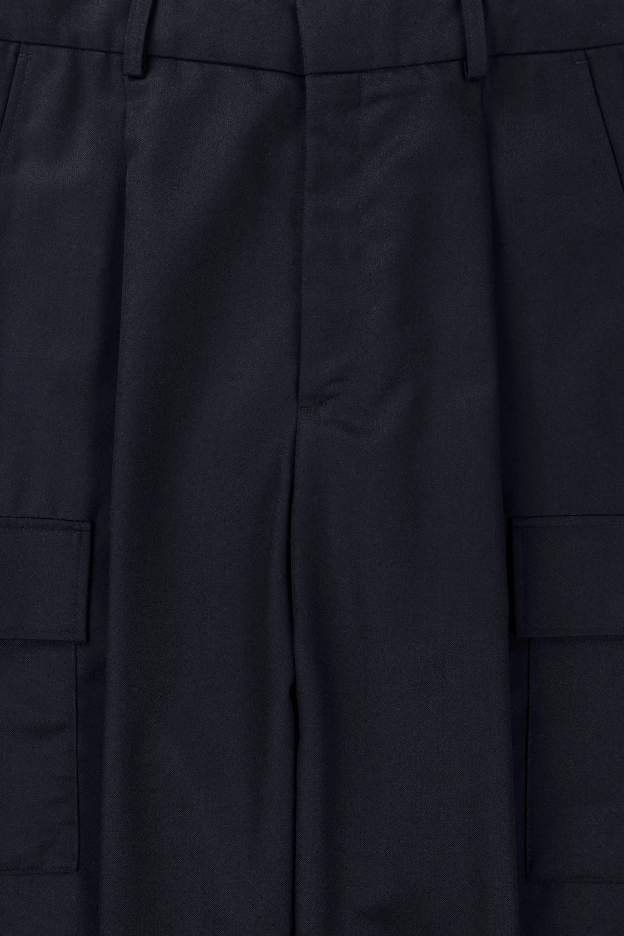 Drôle de Monsieur 'Le Pantalon Cargo Laine' Pants - Navy - Image 2