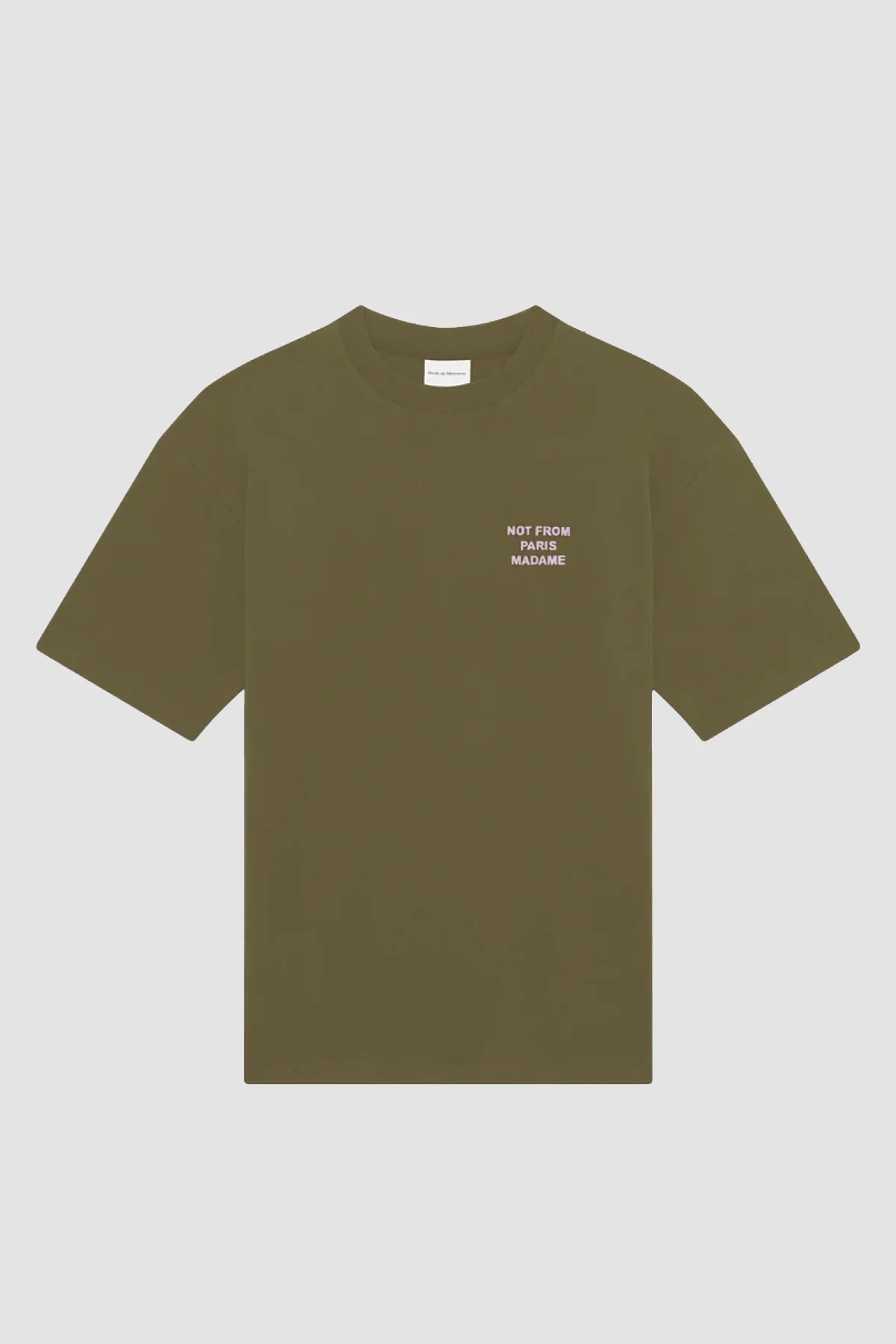 Drôle de Monsieur Slogan Tee - Khaki
