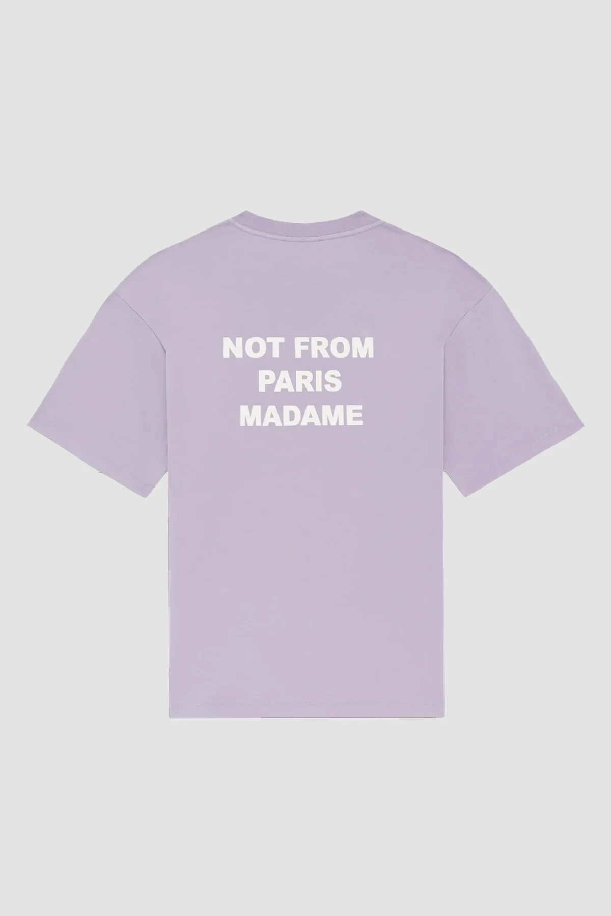 Drôle de Monsieur Slogan Tee - Lavendar
