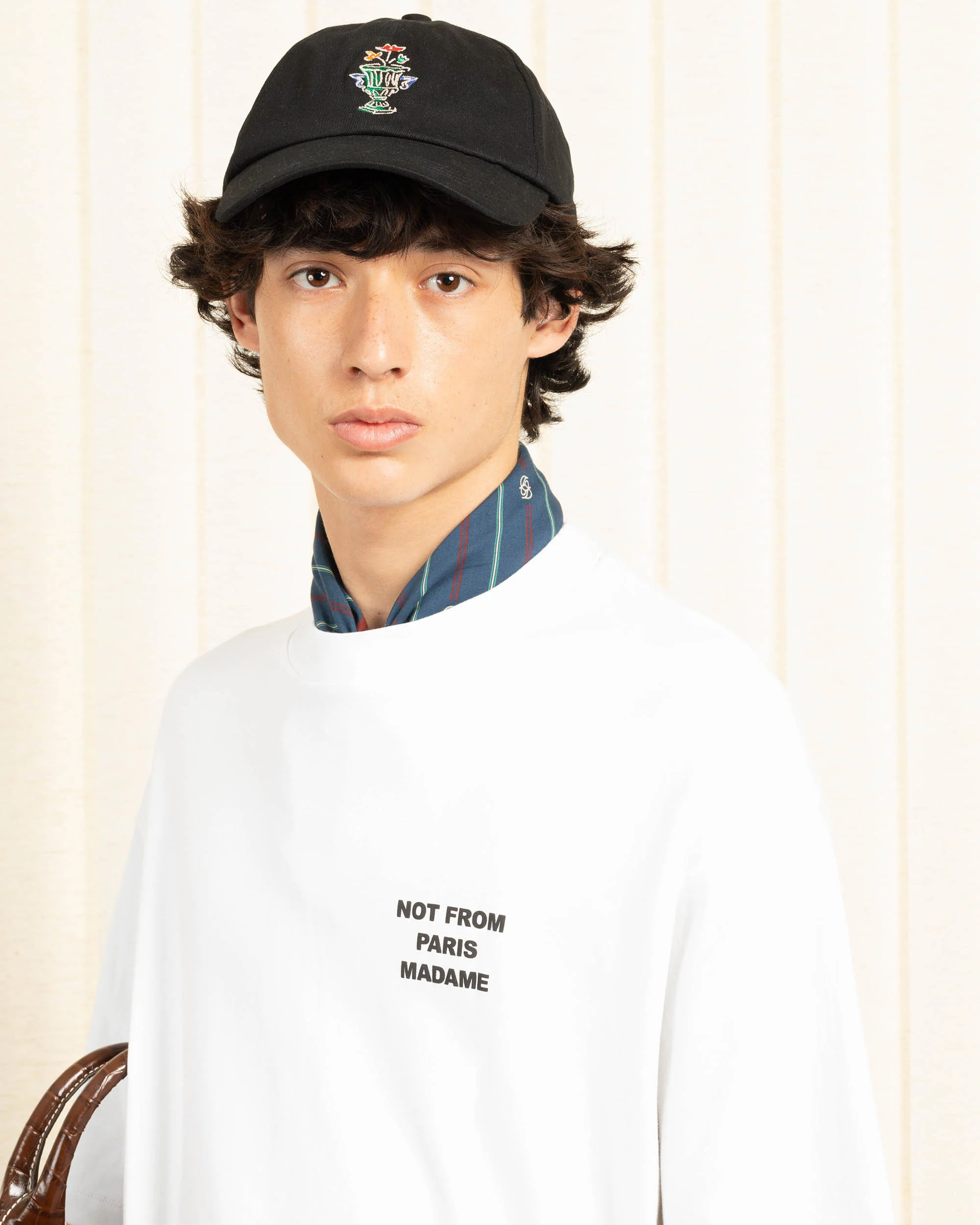 Drôle de Monsieur Slogan Tee - White - Image 5