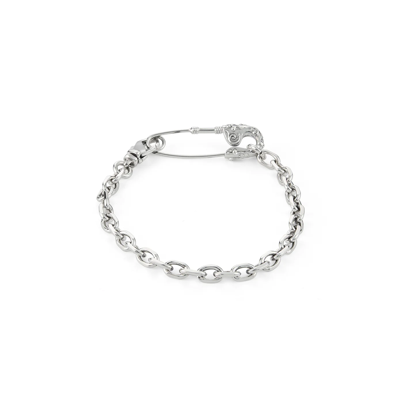 Emanuele Bicocchi Crest Arabesque Bracelet - Silver - Image 2