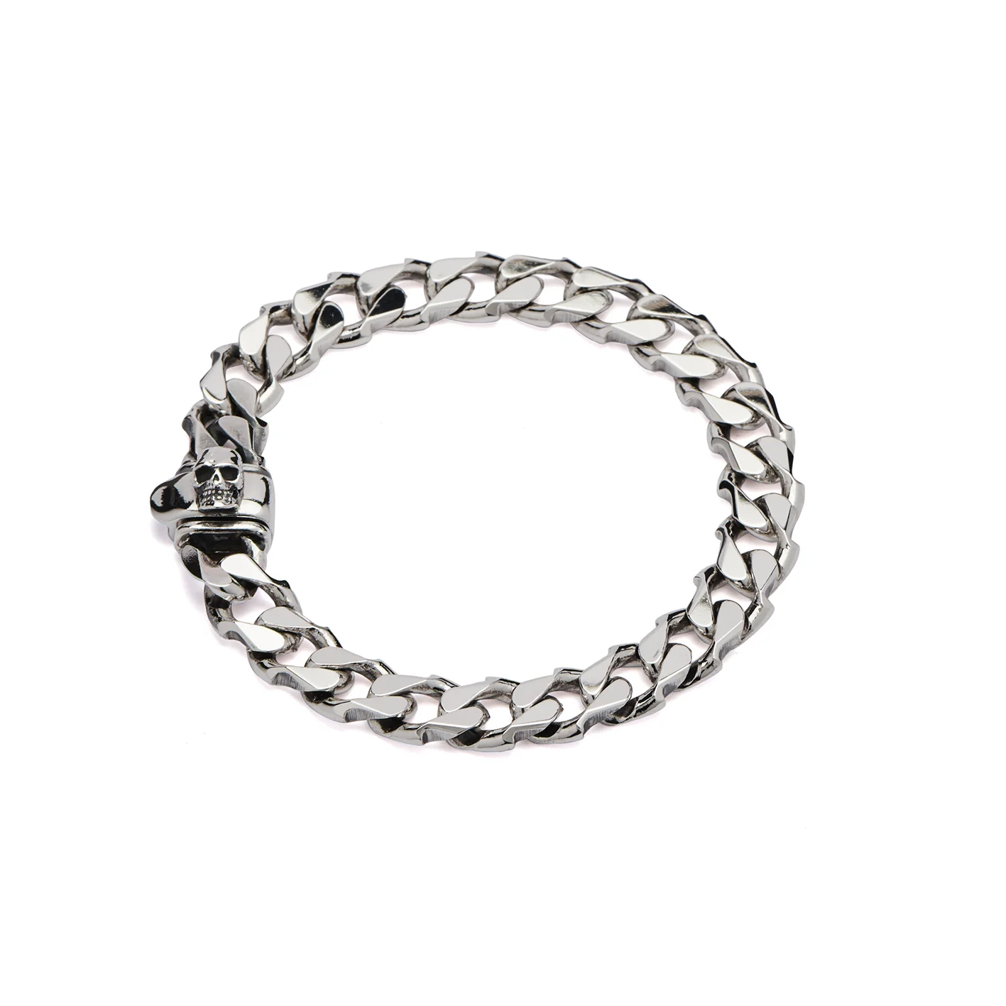 Emanuele Bicocchi Edge Chain Bracelet - Silver - Image 2