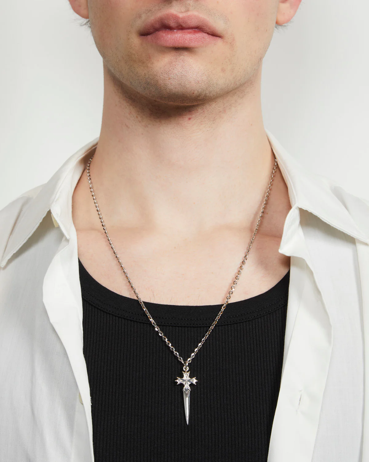 Emanuele Bicocchi Pugnale Necklace - Silver - Image 2