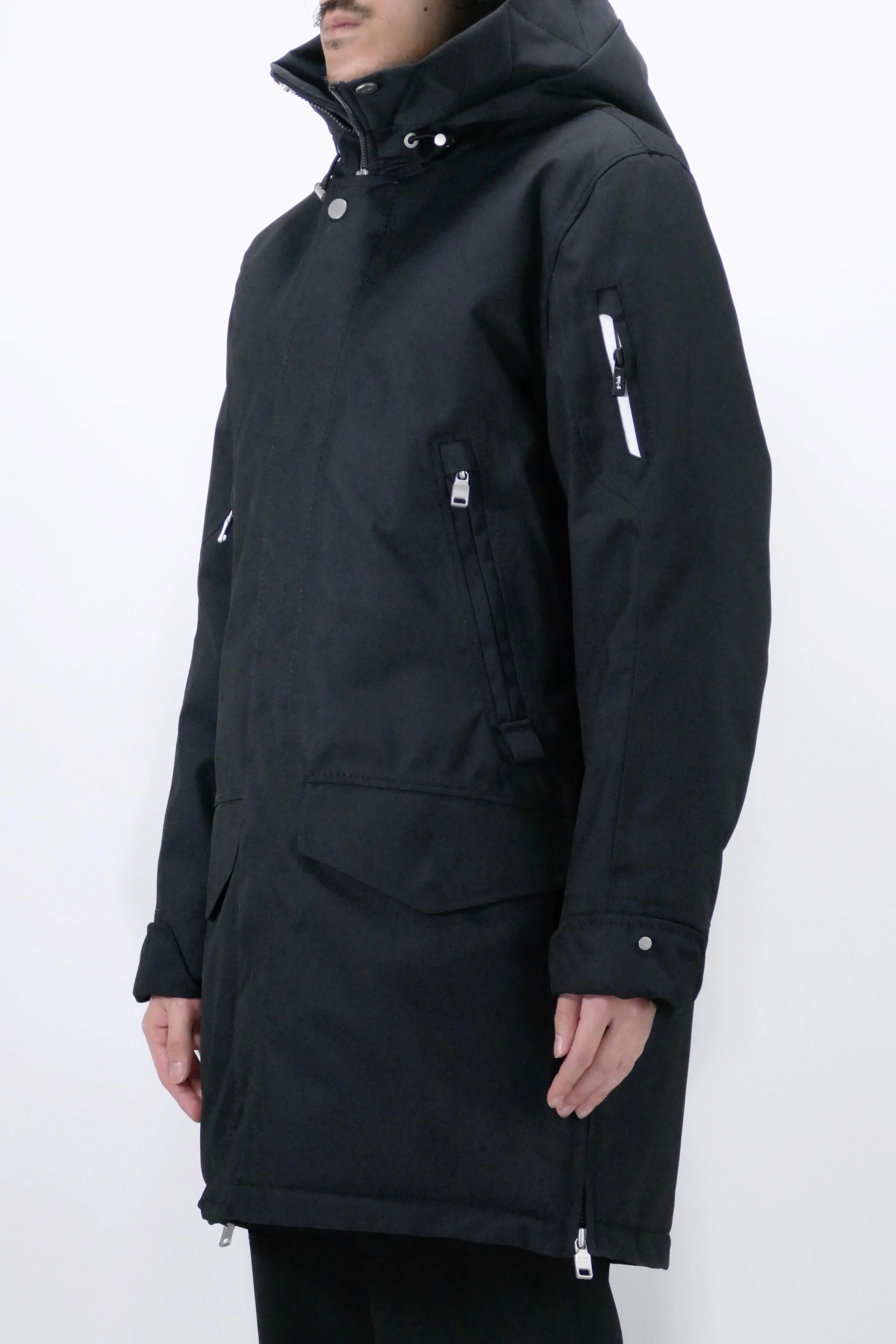 g-lab Mens Eco *Parka Halley Tech Touch- Dark Navy - Image 3