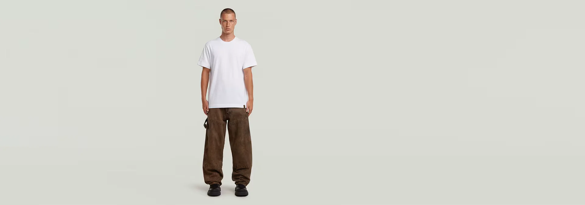 G-Star Contor 3D Loose Carpenter Jeans - Cognac - Image 3