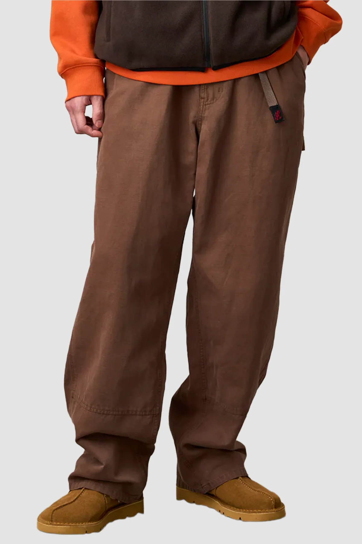 Gramicci Canvas Work Pants - Chocolate