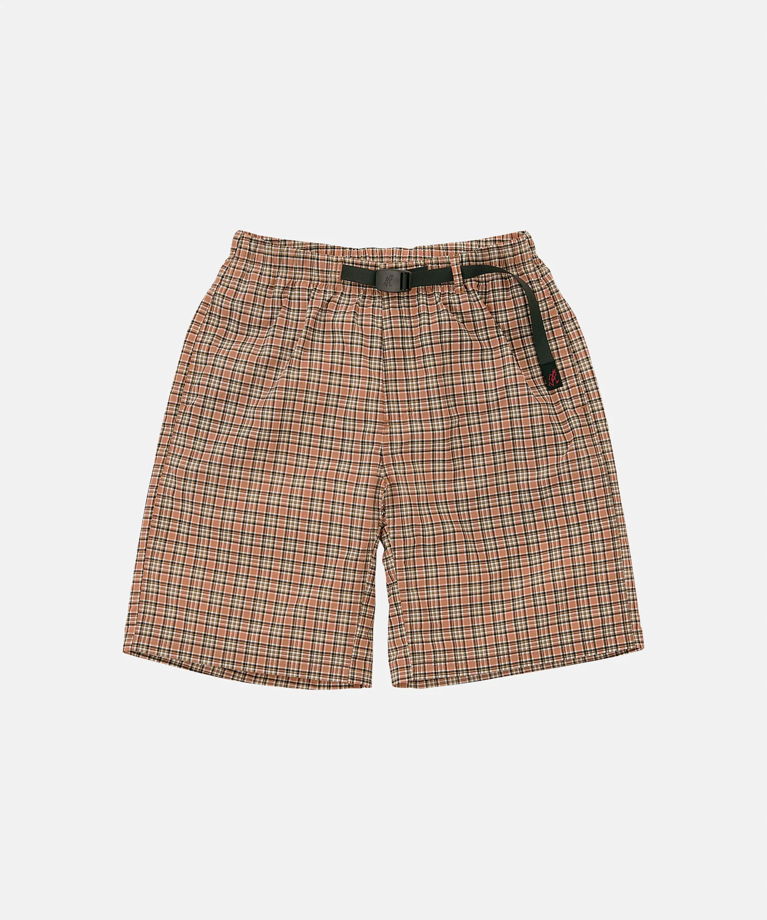 Gramicci Checkered Shell Shorts - Red - Image 3