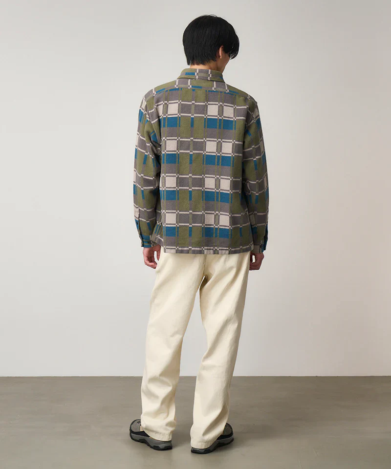Gramicci Flannel Anthony Shirt - Silver Check - Image 2